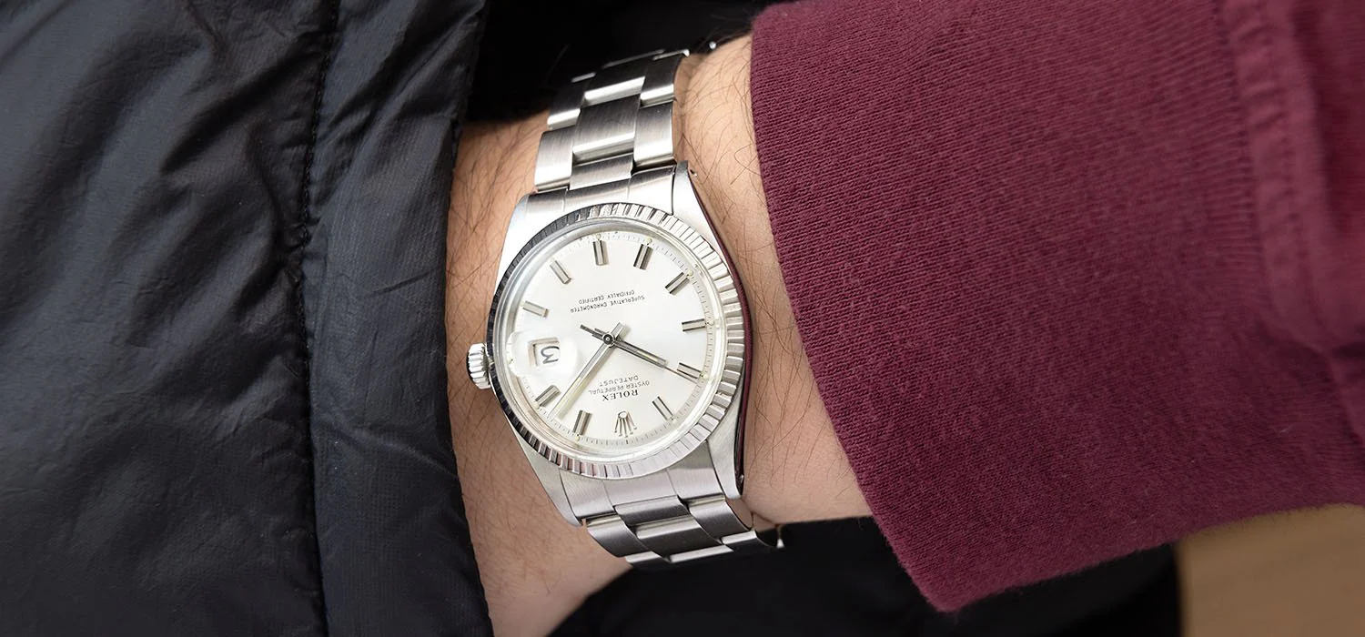 Rolex Datejust 1603 Wide Boy Sigma Dial - Image 9