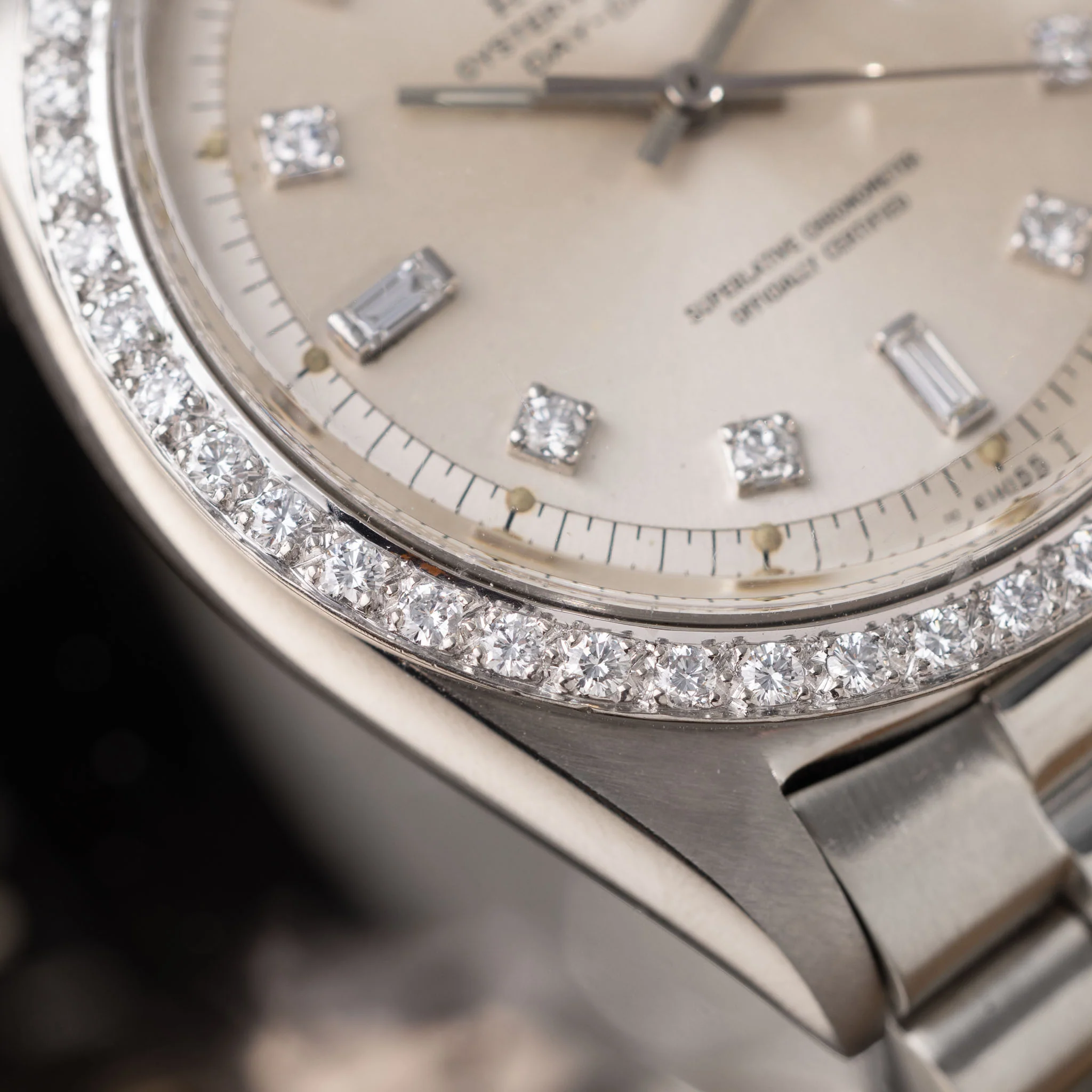 Rolex Day-Date White Gold Diamond Set Dial ref 1803 - Image 9