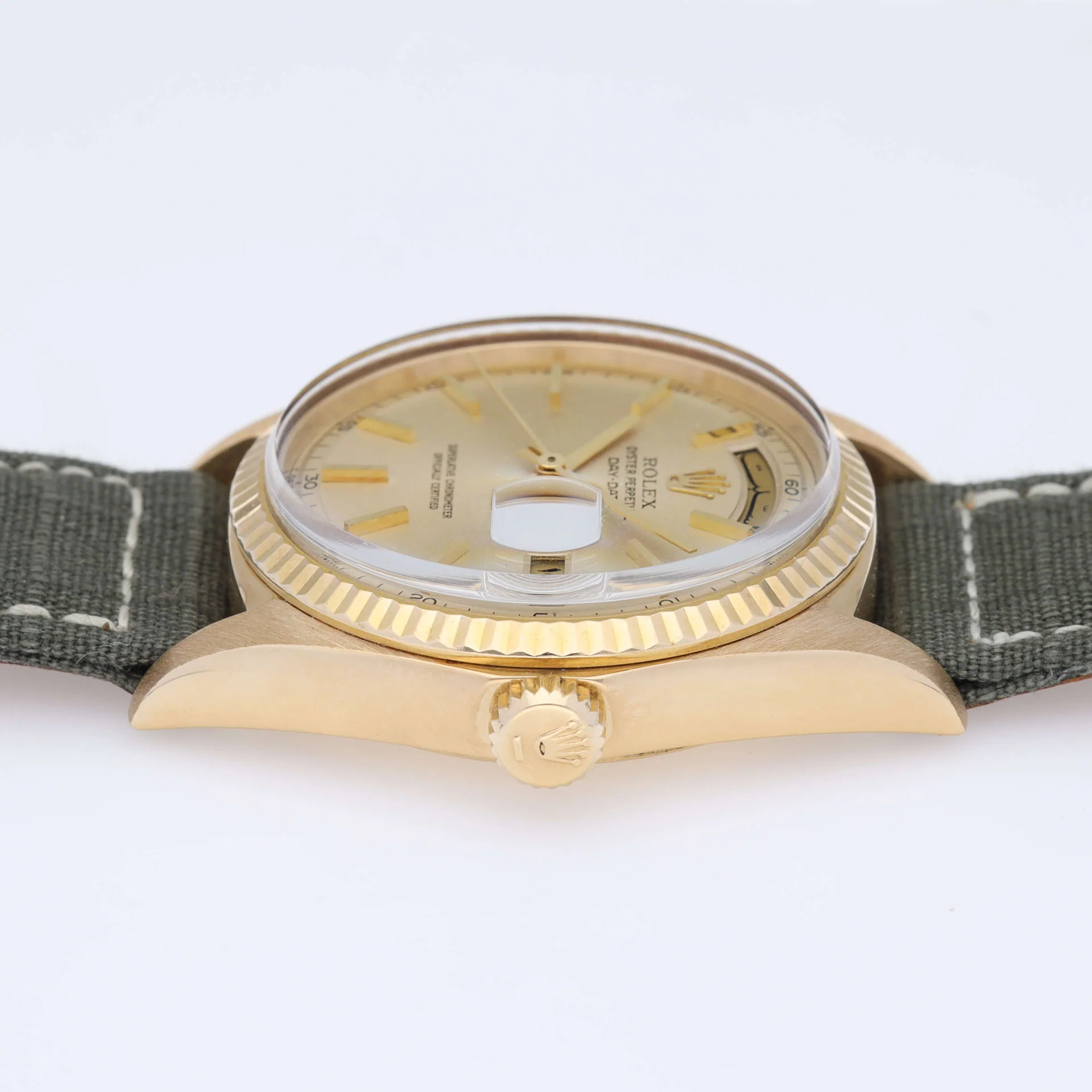 Rolex Day-Date 1803 Yellow Gold Cream Dial Arabic Day and Date - Image 12