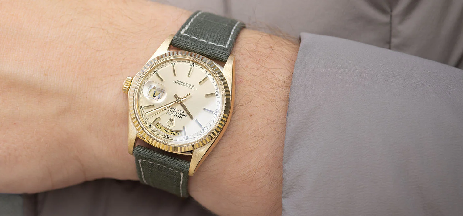 Rolex Day-Date 1803 Yellow Gold Cream Dial Arabic Day and Date - Image 15