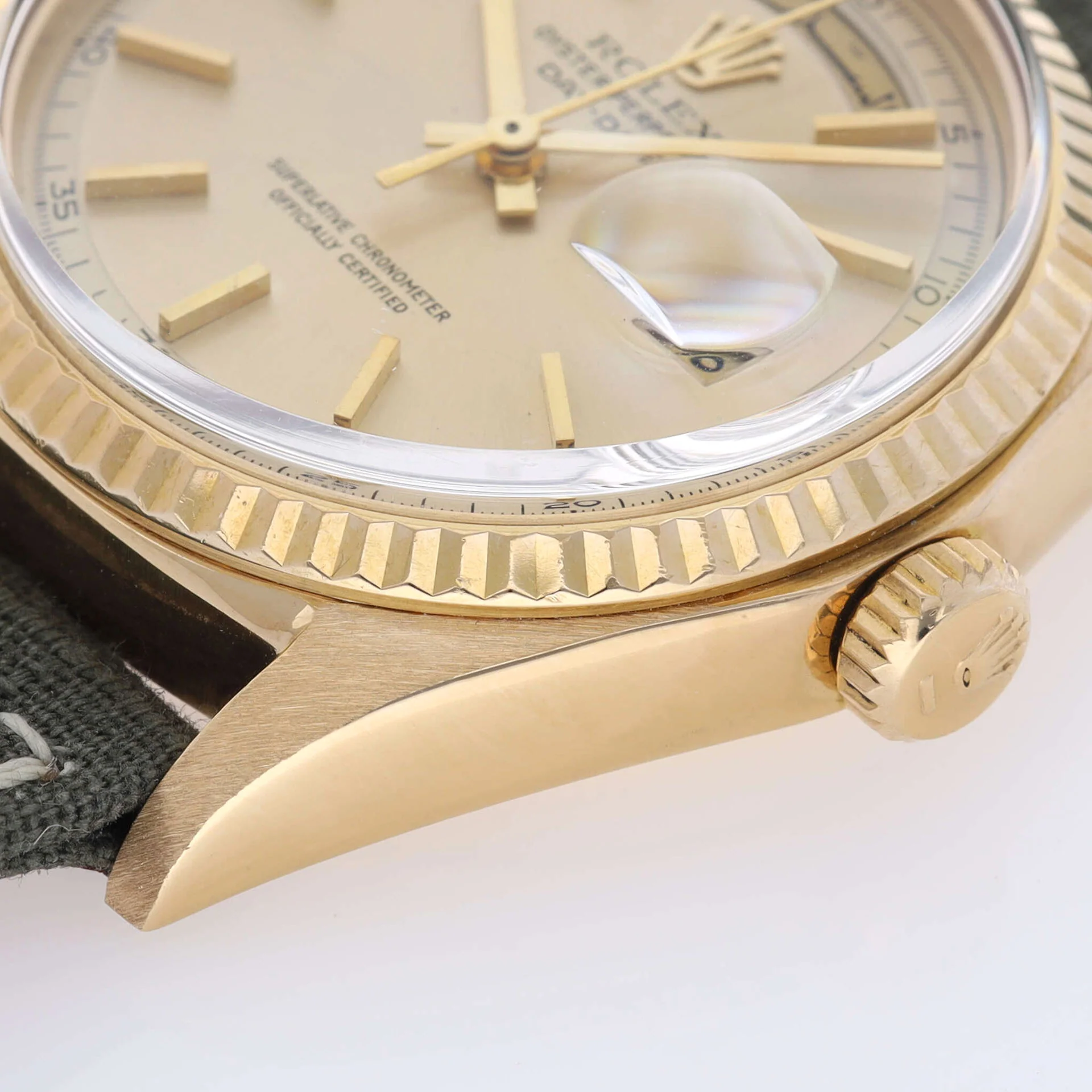 Rolex Day-Date 1803 Yellow Gold Cream Dial Arabic Day and Date - Image 5