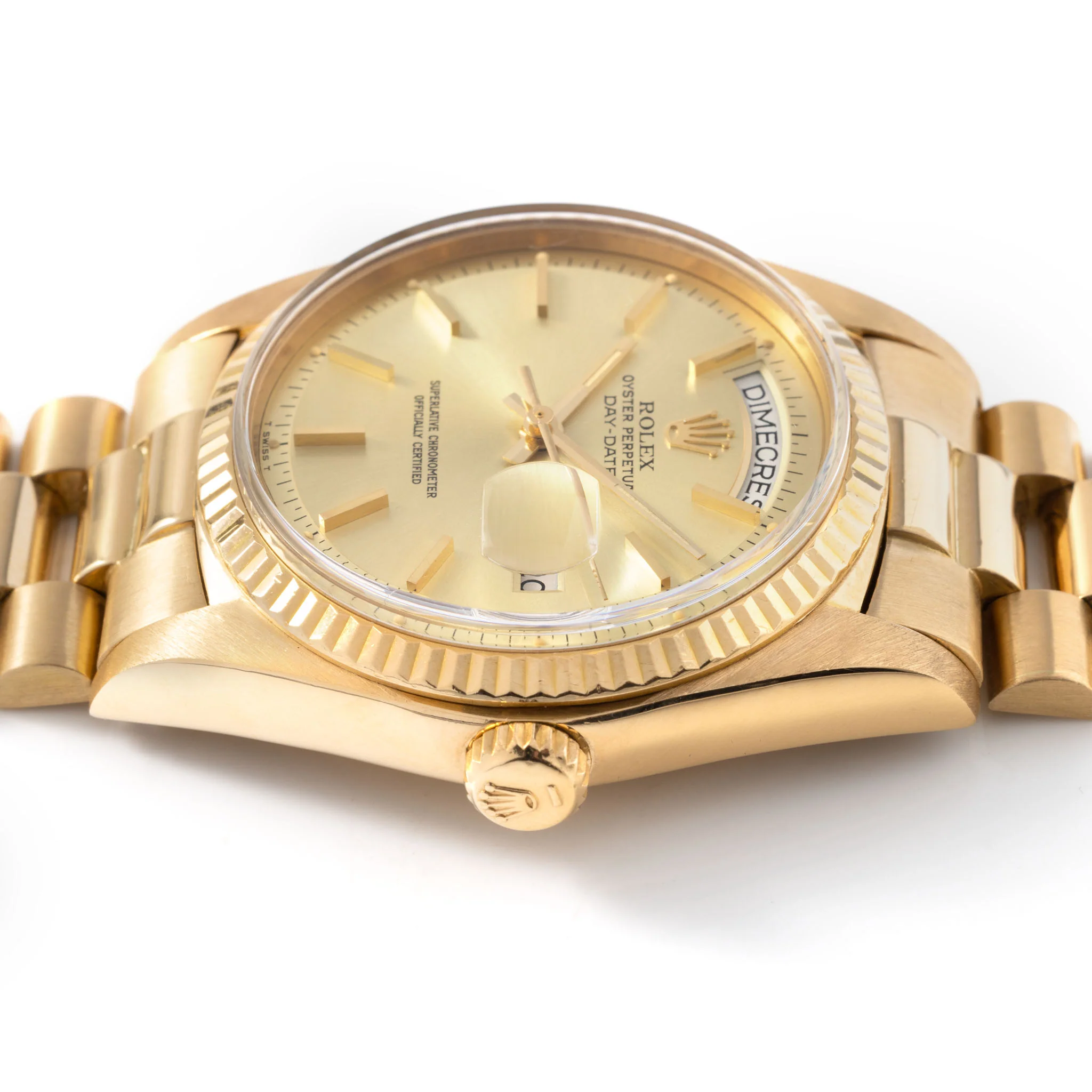 Rolex Day-Date 1803 Yellow Gold Champagne Dial - Image 6