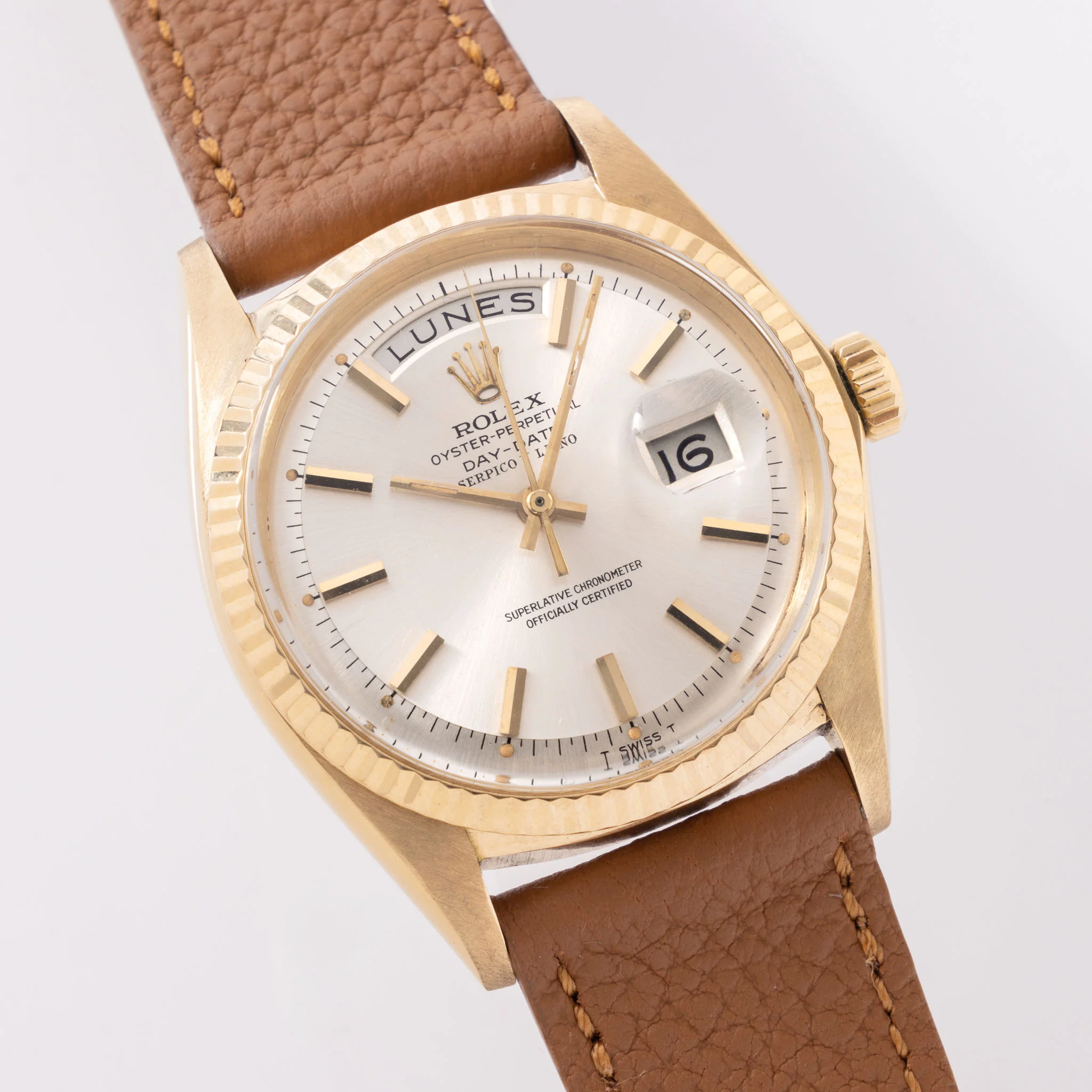 Rolex Day-Date 1803 double dash Serpico Y Laino Double Signed dial - Image 5