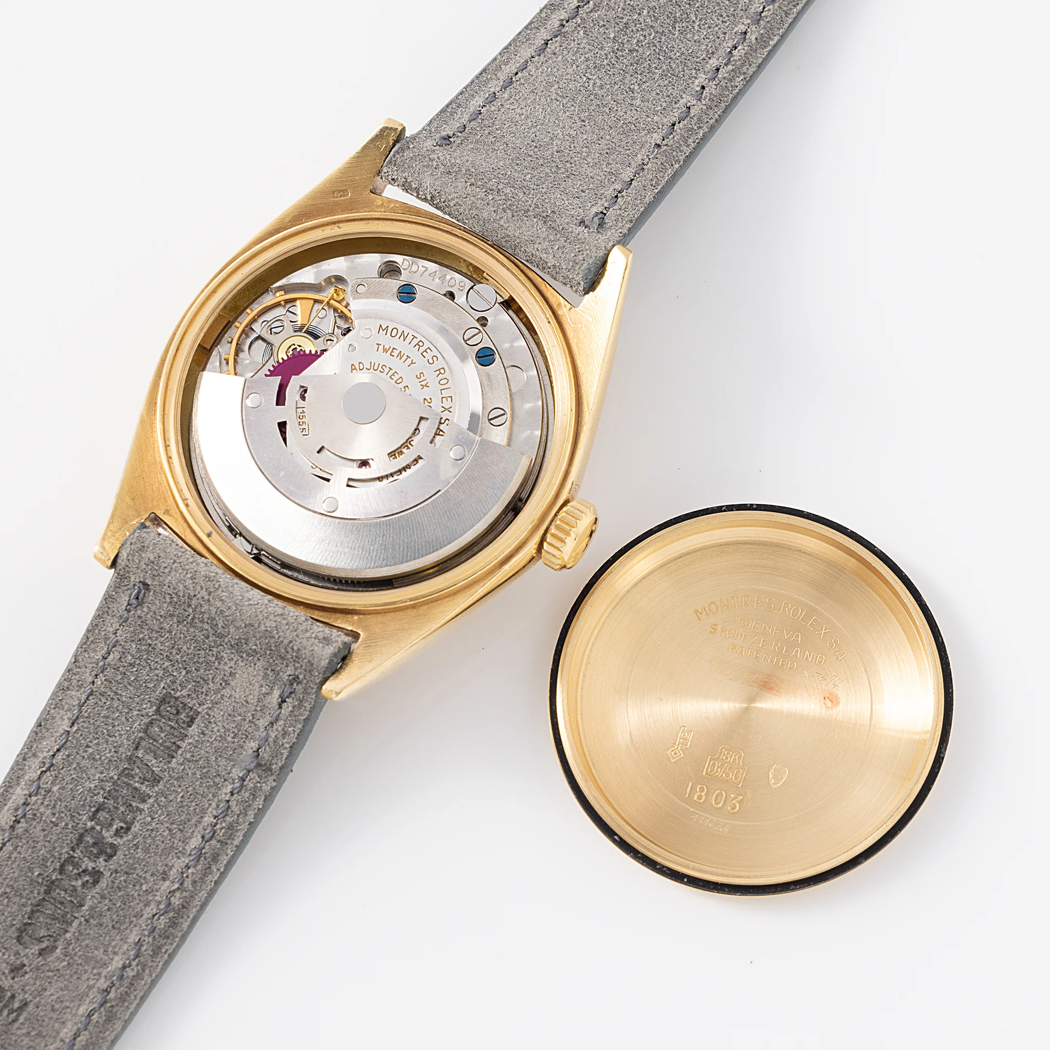 Rolex Day-Date 1803 Silver Dial with Cigarette Hands - Image 8