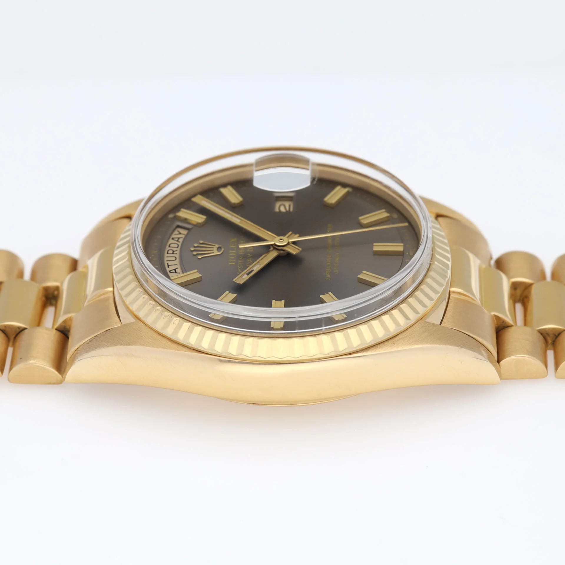 Rolex Day Date 1803 Wide Boy Grey Sigma Dial - Image 4