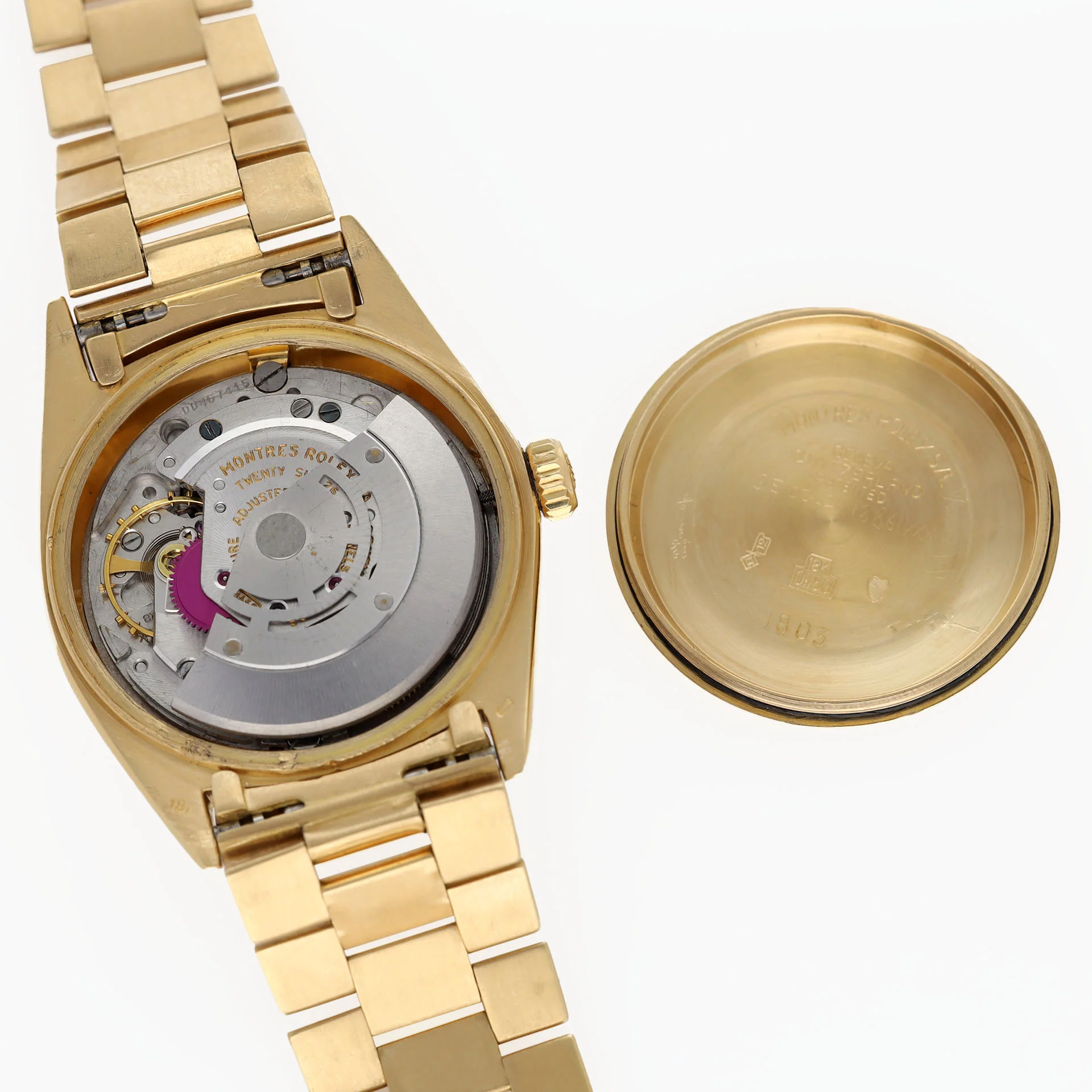 Rolex Day Date 1803 Wide Boy Grey Sigma Dial - Image 8