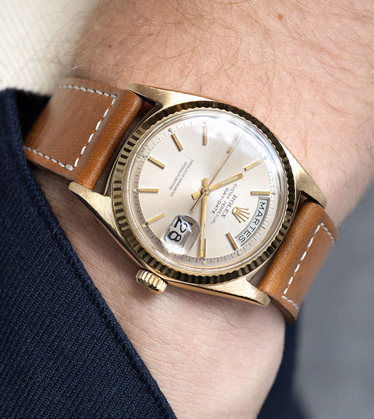 Rolex Day-Date 1803 Yellow Gold Cream Soleil Dial - Image 13