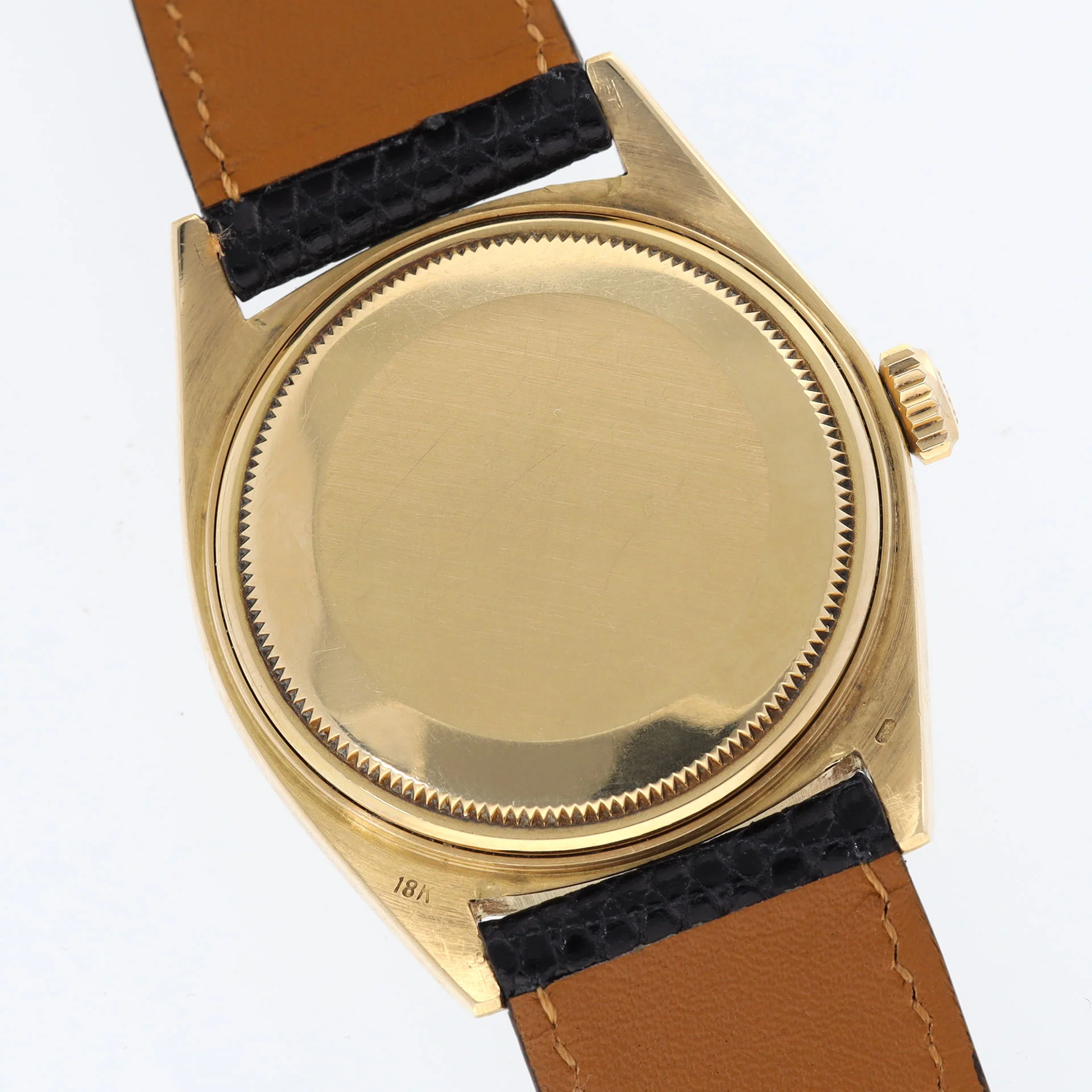 Rolex Day-Date 1803 Yellow Gold Champagne Pie-Pan Dial - Image 3