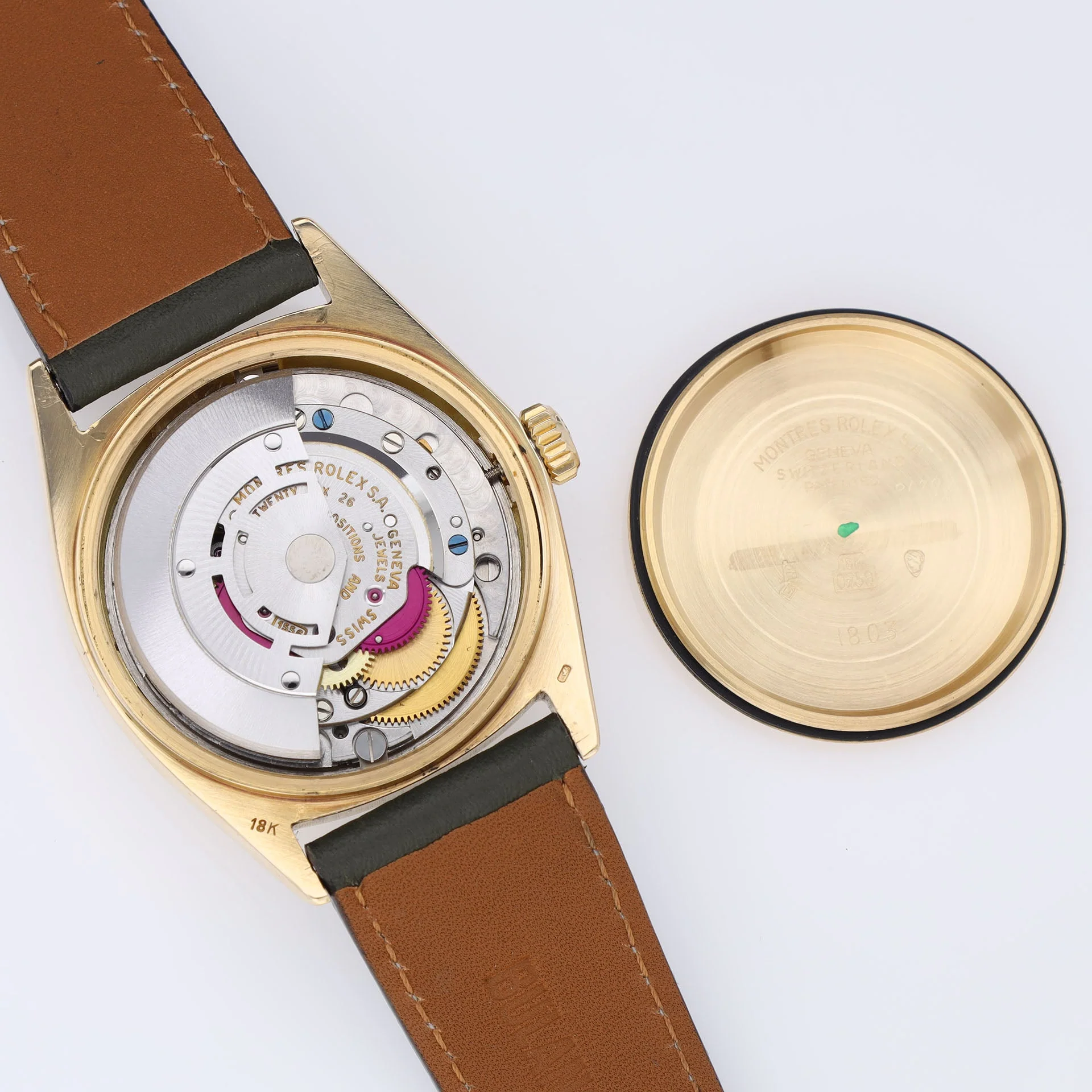 Rolex Day-Date 1803 Yellow Gold Wide Boy Dial - Image 11