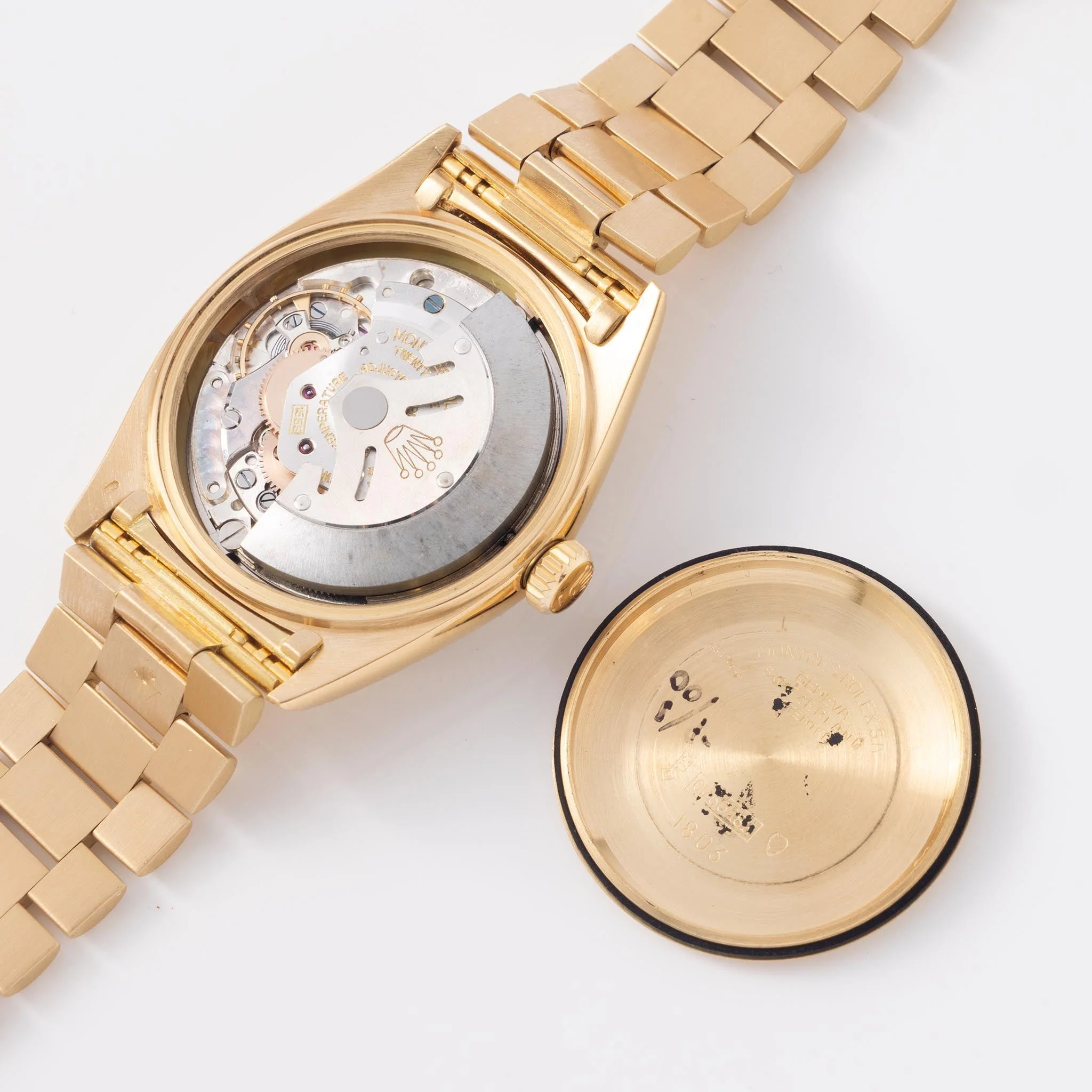 Rolex Day-Date Amtlich Geprüft Dial Big Logo Bracelet Ref 1803 - Image 12