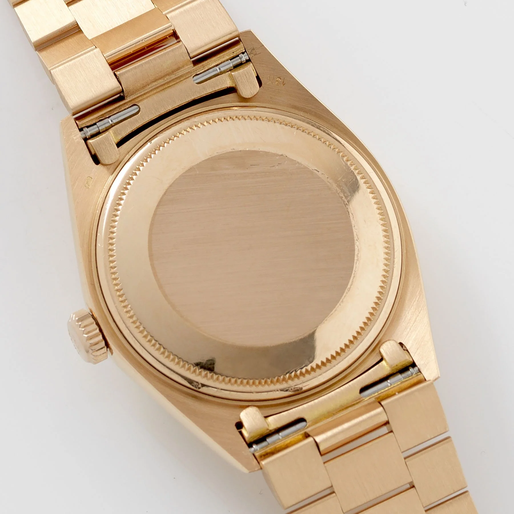 Rolex Day Date Rose Gold Silver Dial 1803 - Image 9