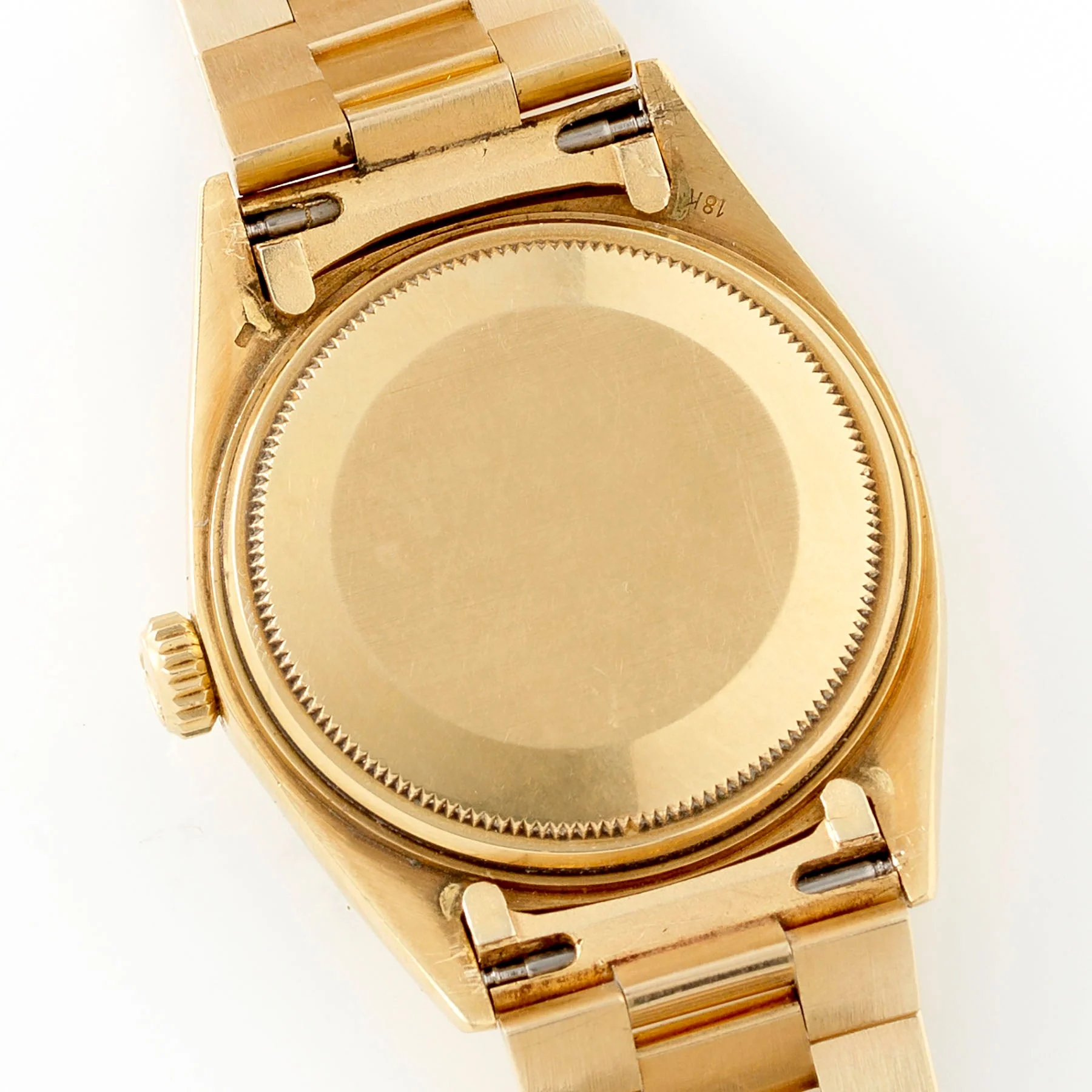 Rolex Day Date Yellow Gold 1803 Matte Silver Dial - Image 10