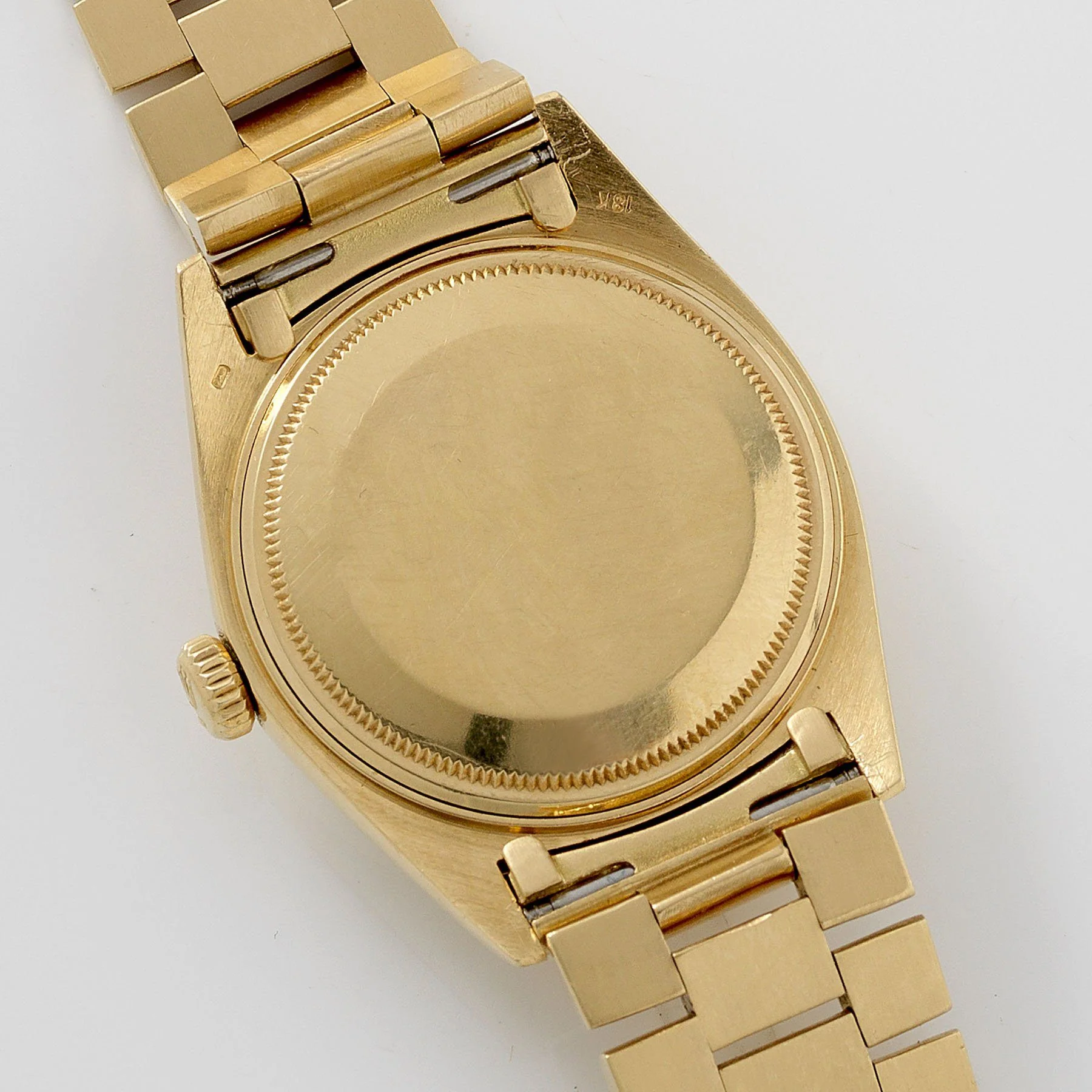 Rolex Day Date Yellow Gold Linen Dial 1803 - Image 9