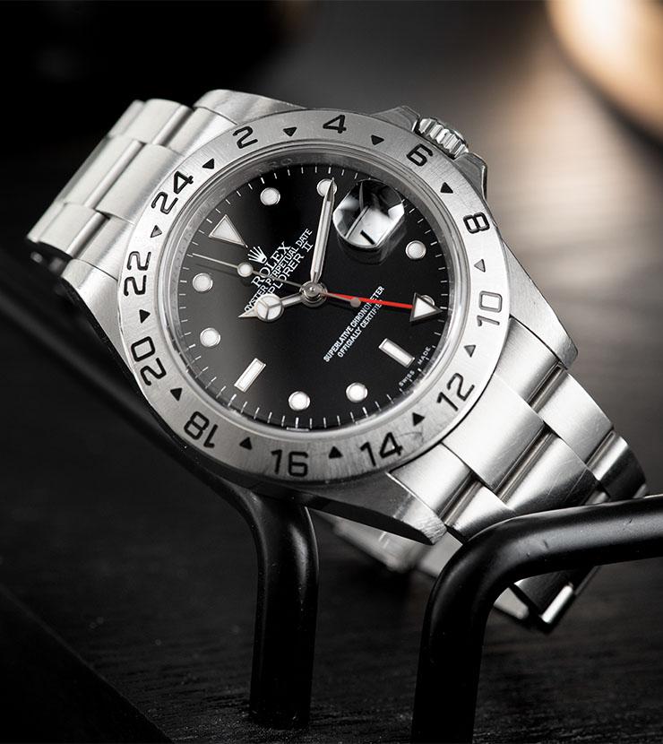 Rolex Explorer 2 Black Dial 16570 - Image 10