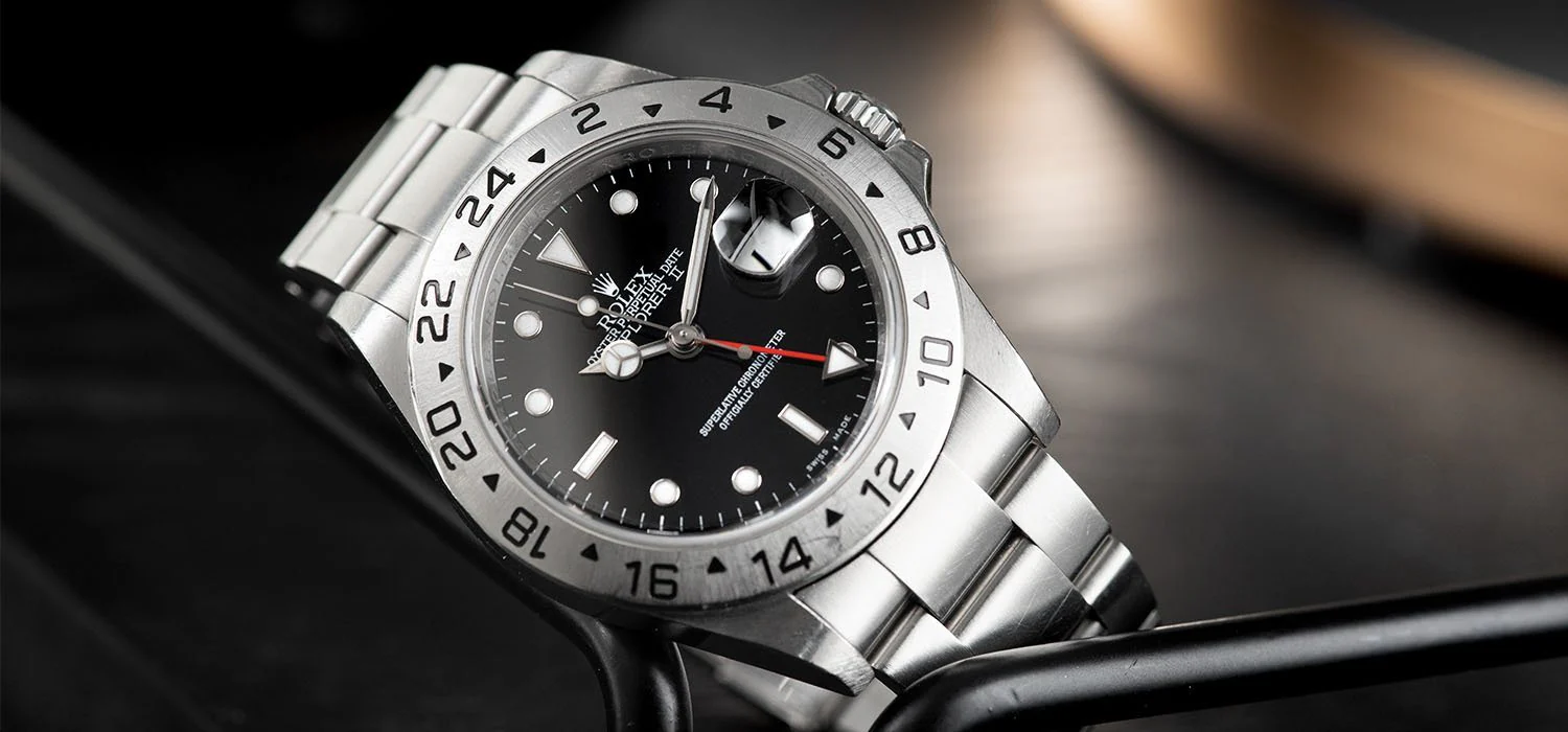 Rolex Explorer 2 Black Dial 16570 - Image 11