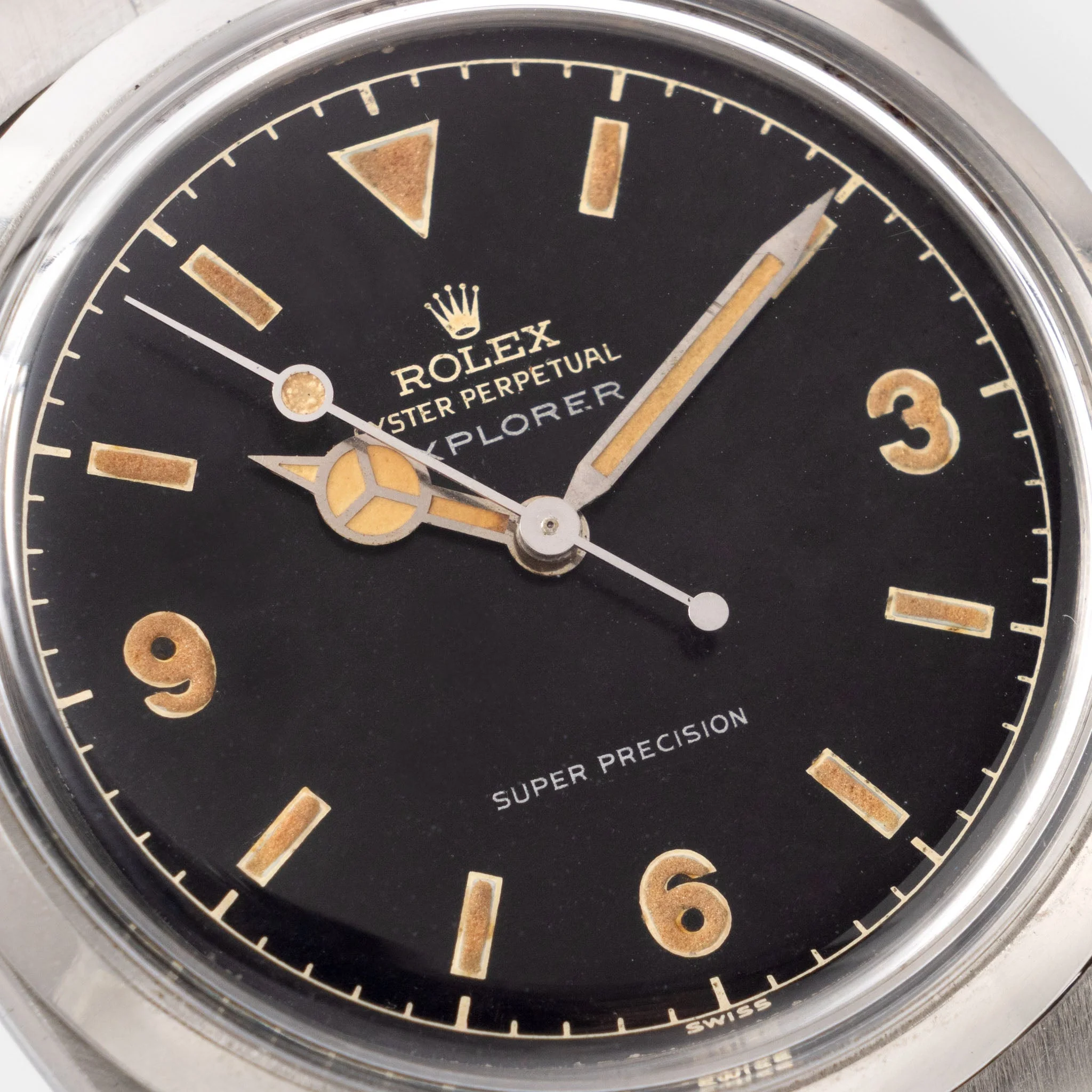 Rolex Explorer 5504 “Super precision” Gilt Chapter-ring Dial - Image 6