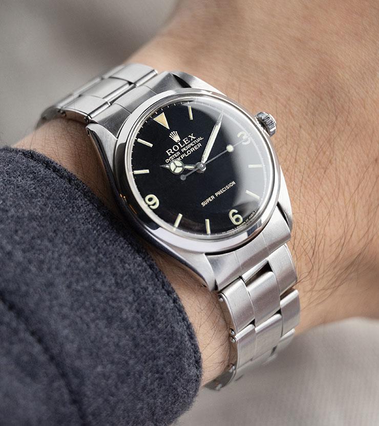 Rolex Explorer Gilt Dial Super Precision 5500 - Image 11