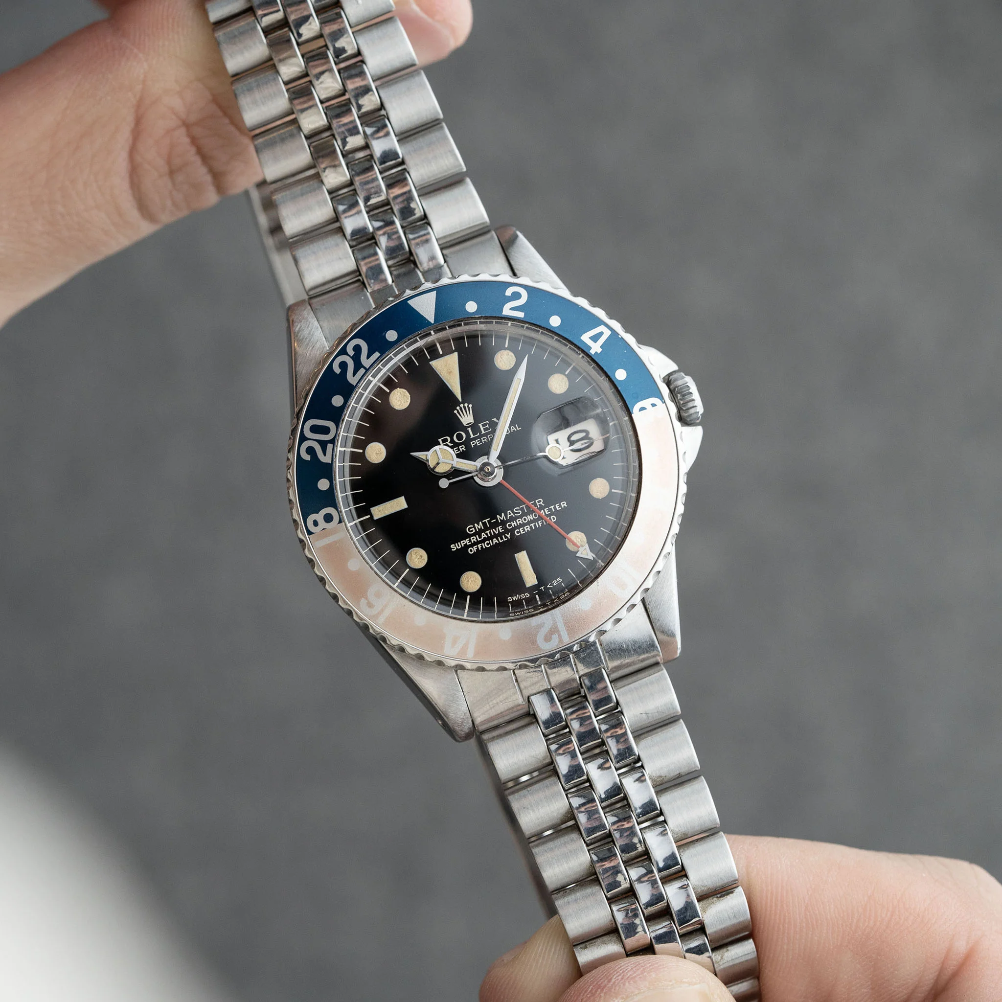 Rolex GMT-Master Ref 1675 Gilt Dial Pointed Crown Guard - Image 8