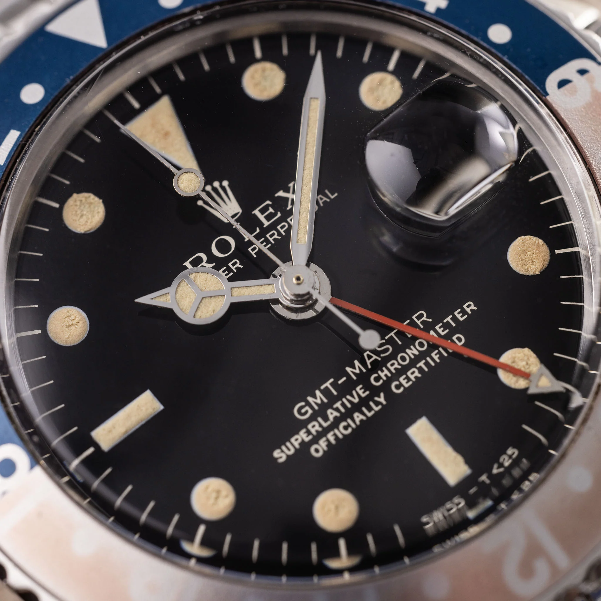 Rolex GMT-Master Ref 1675 Gilt Dial Pointed Crown Guard - Image 9