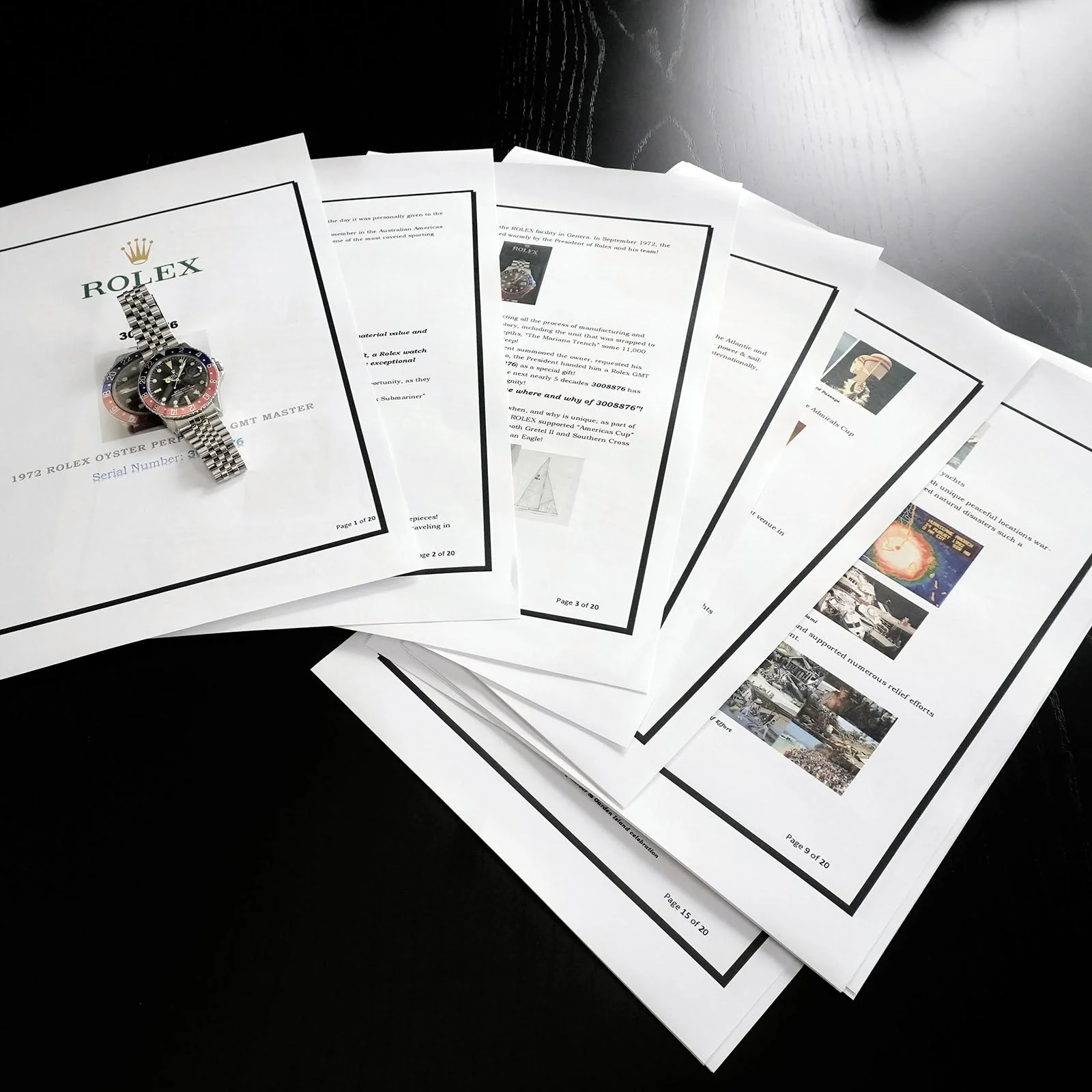 Rolex GMT Master 1675 Mk1 Long E Dial Rolex Gift Original Owner - Image 18