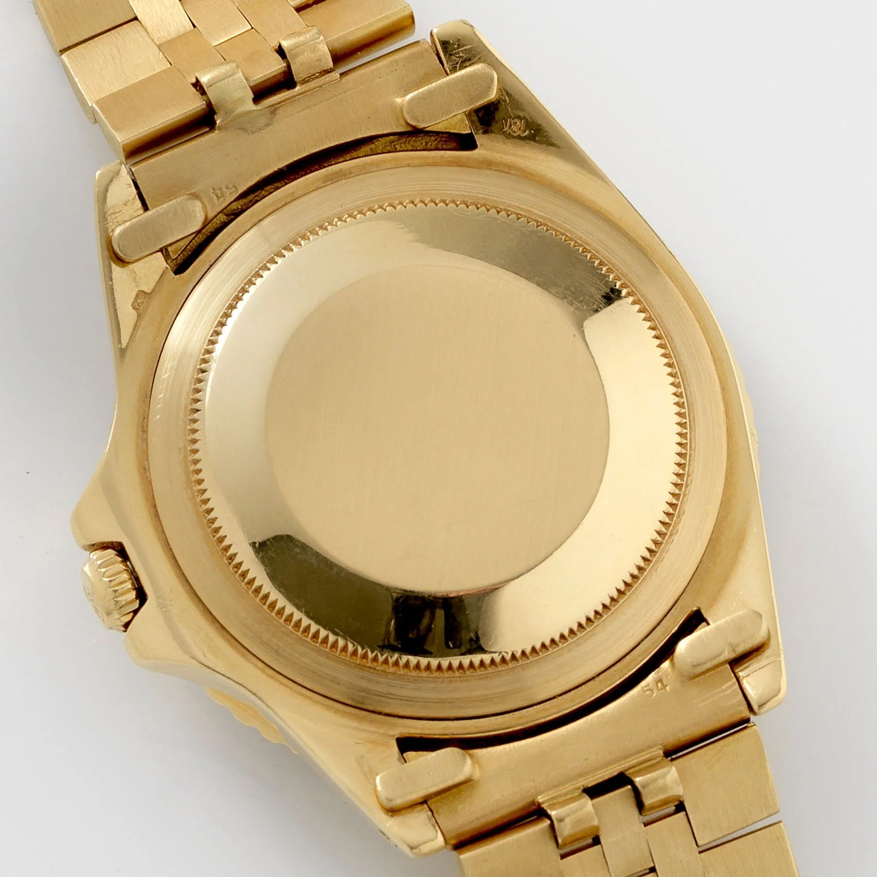 Rolex GMT Master Yellow 1675 Gold Brown Dial - Image 11