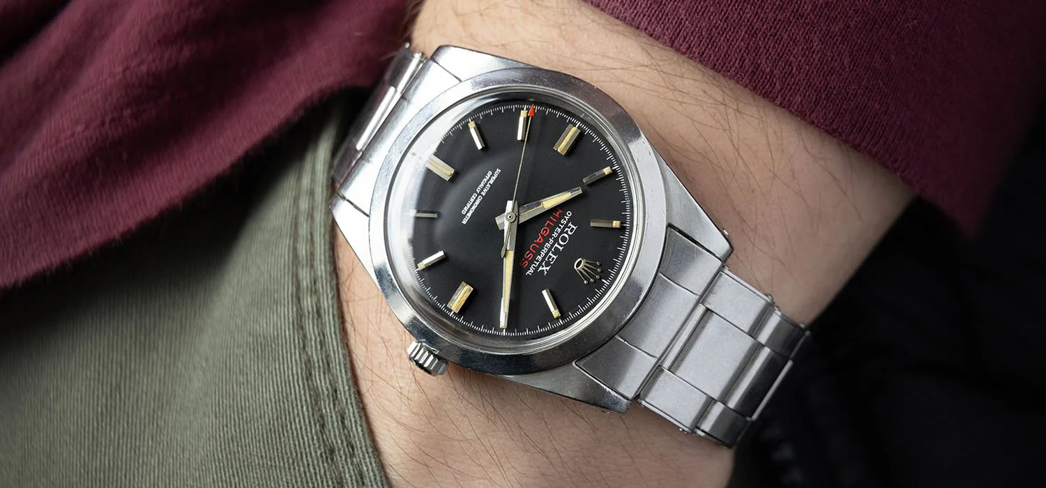 Rolex Milgauss 1019 Black Dial Square Lume Box and Papers - Image 10