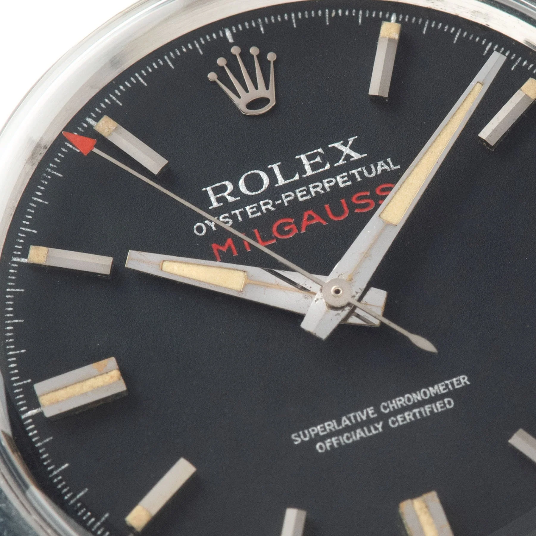 Rolex Milgauss 1019 Black Dial Square Lume Box and Papers - Image 3