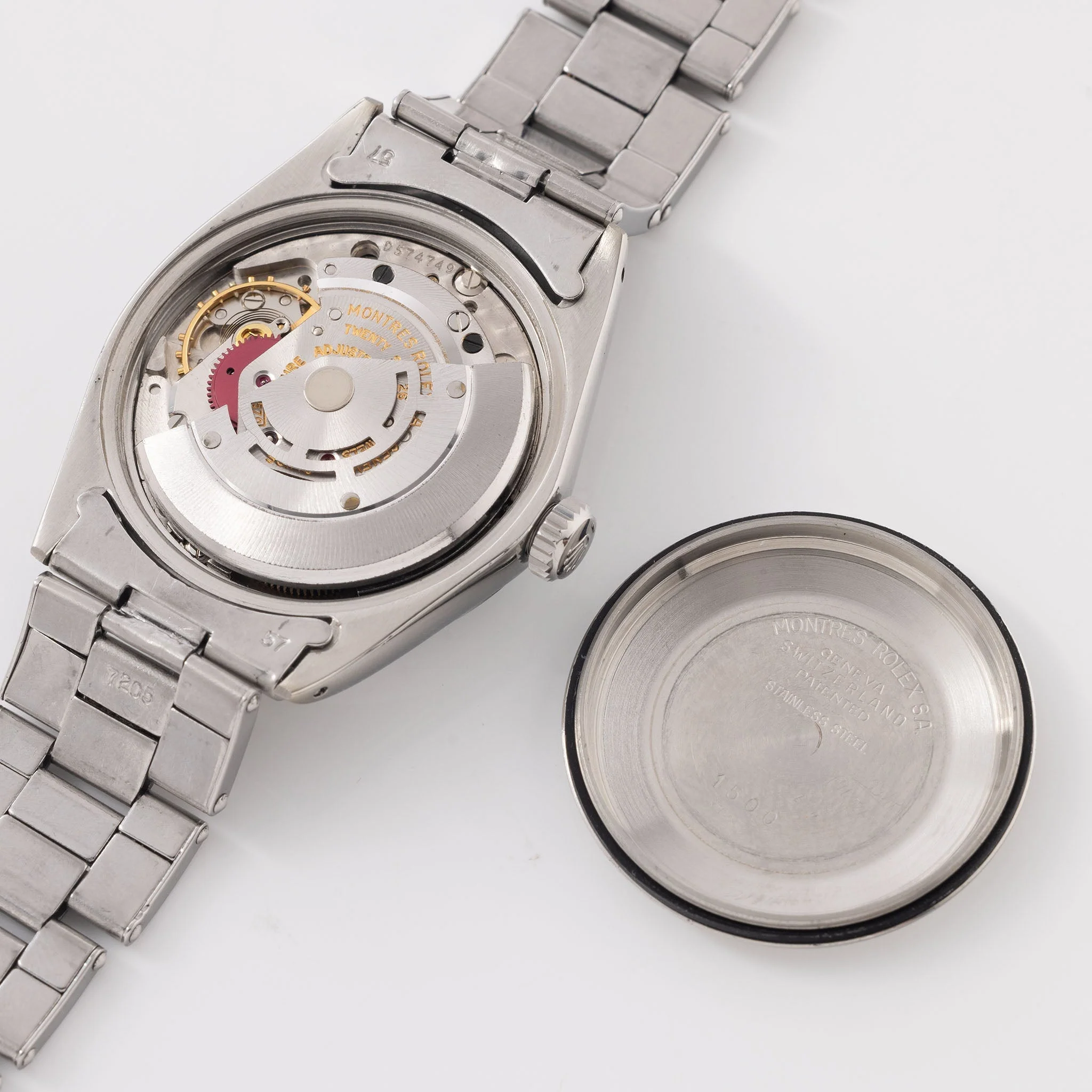 Rolex Oyster Perpetual Date Black Sigma Dial Ref 1500 - Image 7