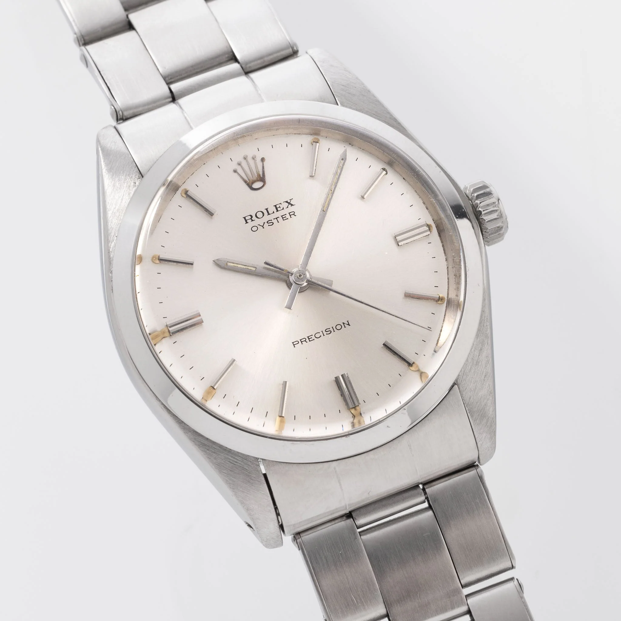 Rolex Oyster Precision 6426 Silver Dial FAP Issued Box and Papers - Image 6
