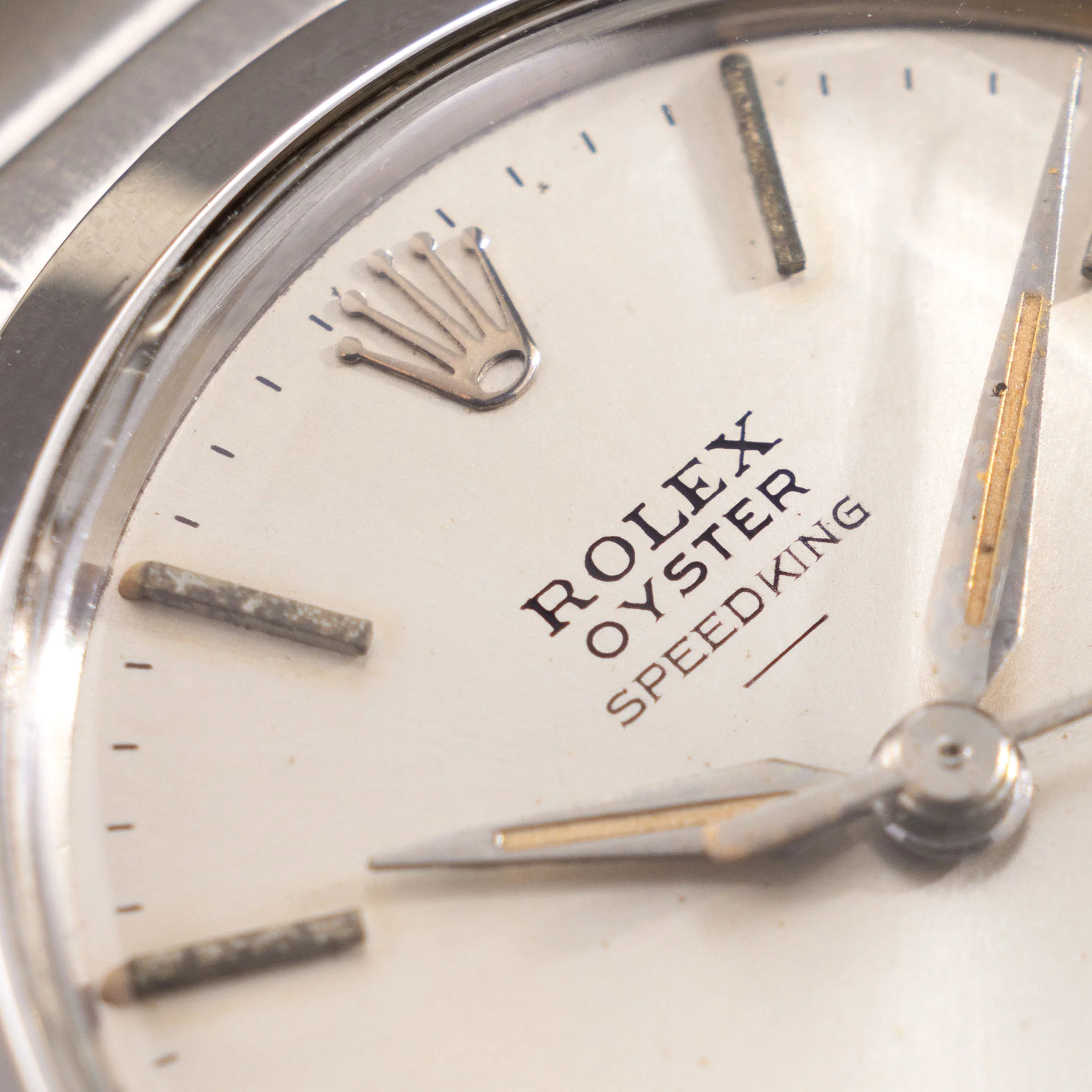 Rolex Oyster Speedking Underline Dial Military Provenance Ref 6430 - Image 5