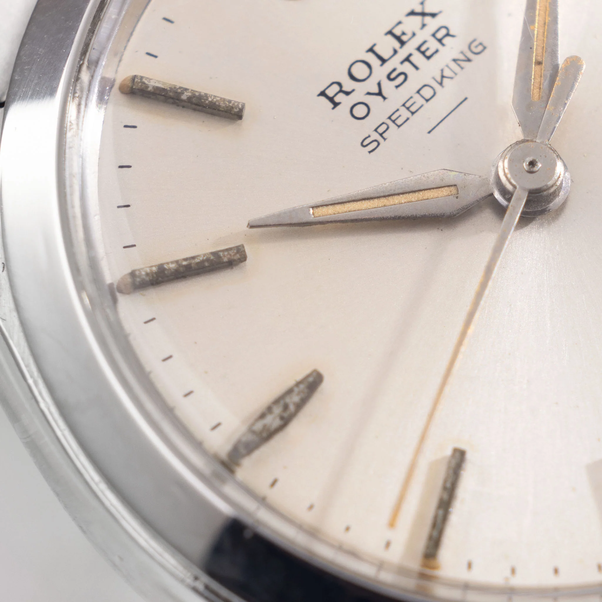 Rolex Oyster Speedking Underline Dial Military Provenance Ref 6430 - Image 6