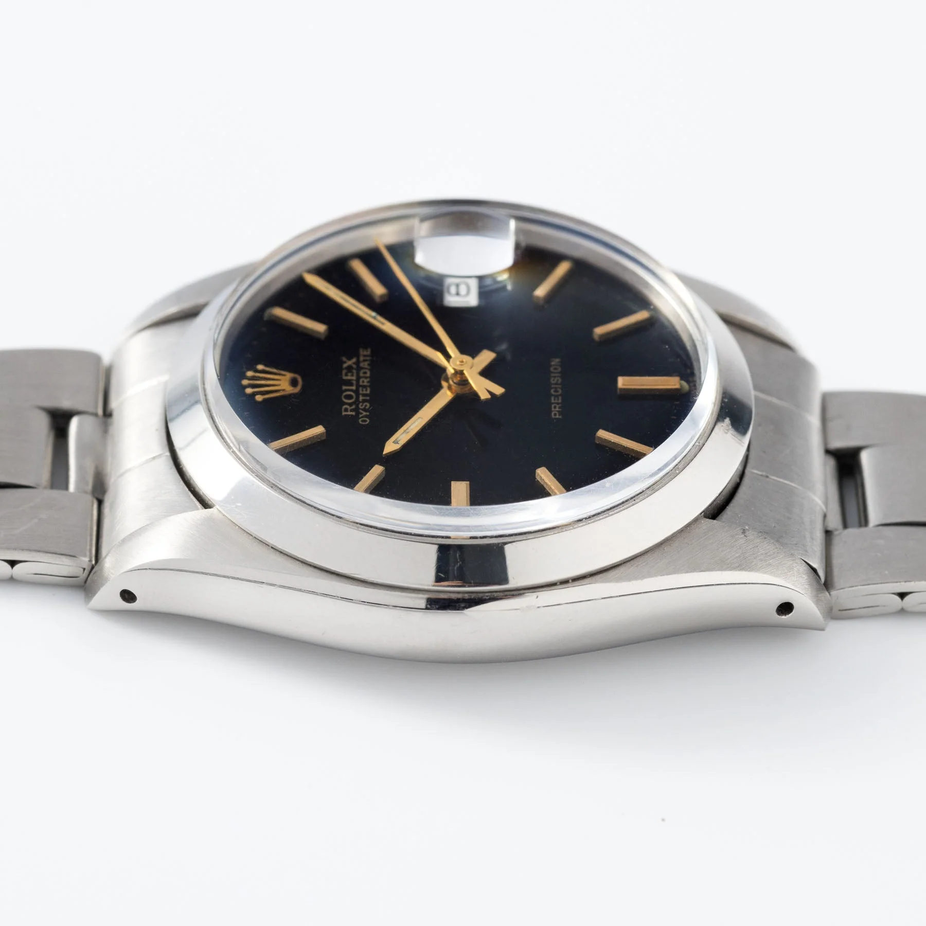 Rolex Oysterdate 6694 Black Dial - Image 5