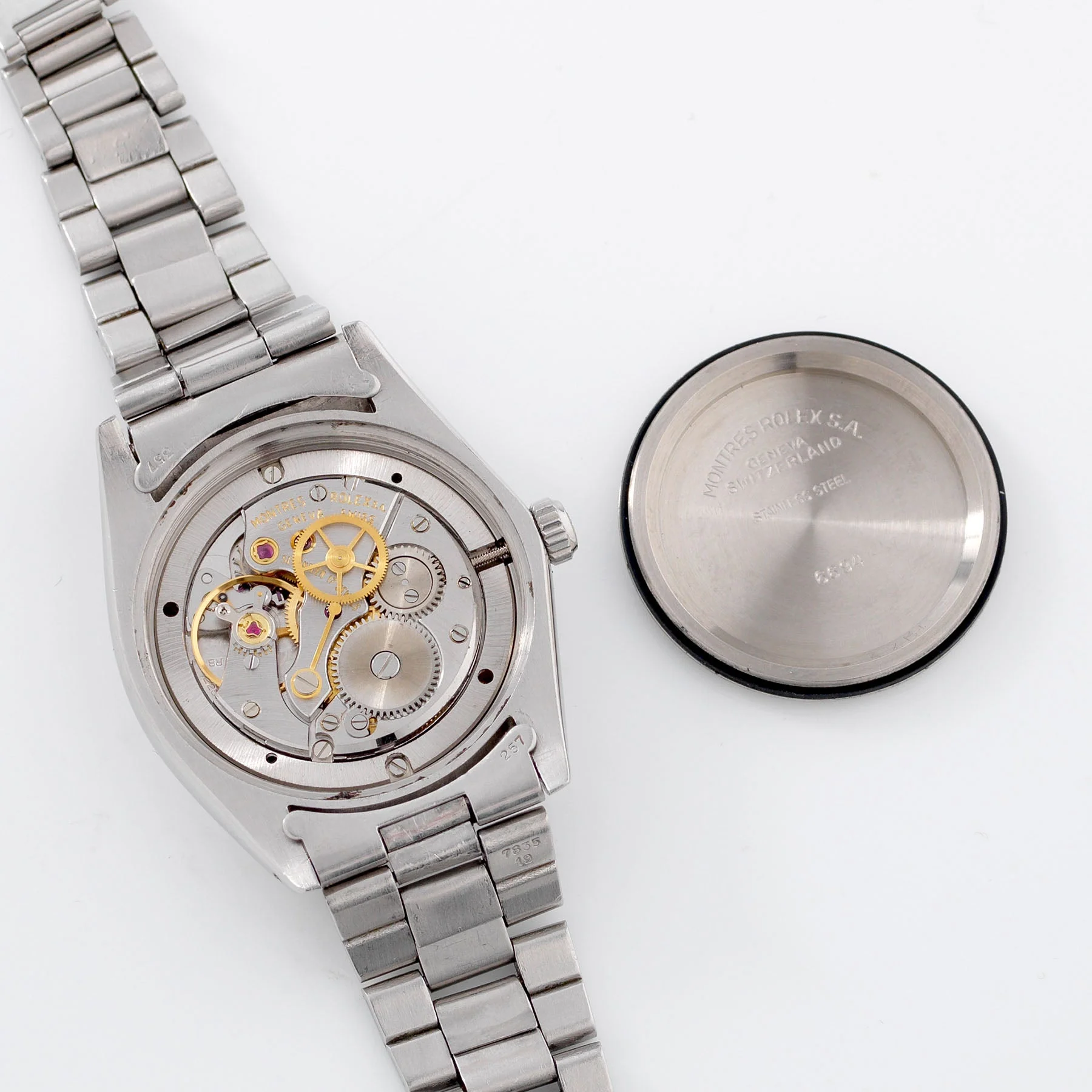 Rolex Oysterdate 6694 Black Dial - Image 6