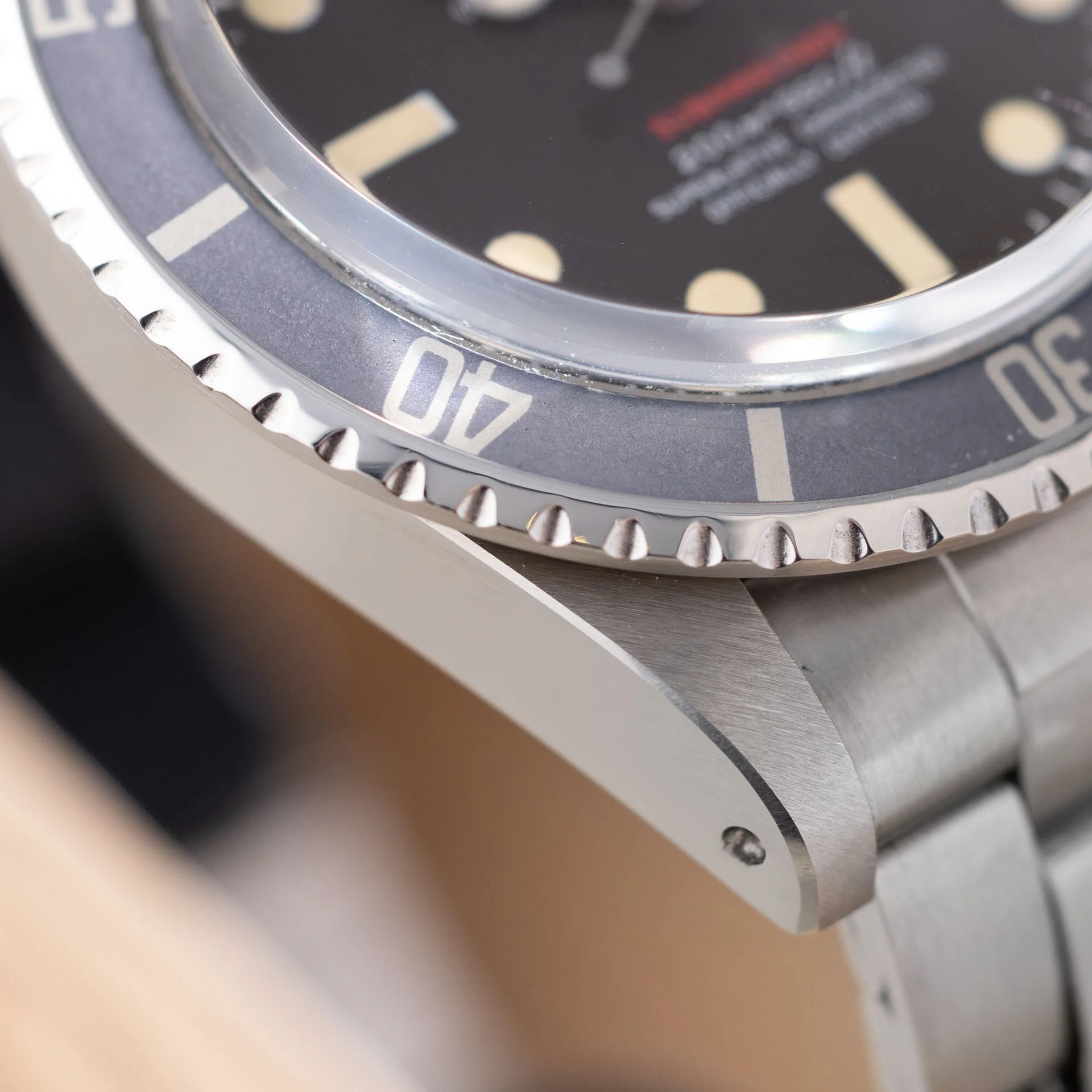 Rolex Red Submariner Date 1680 Tropical Mk 2 Dial Box and Papers - Image 16