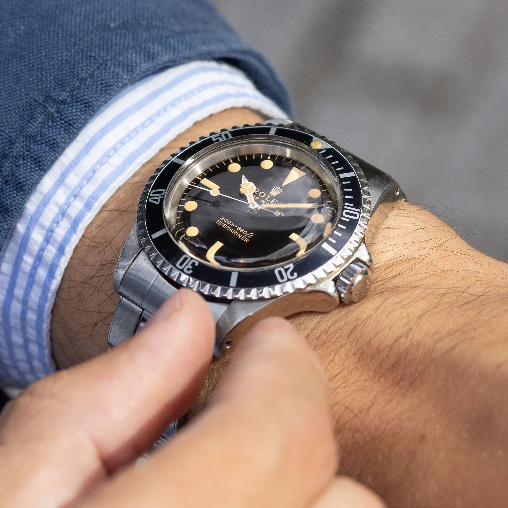 Rolex Submariner 5513 Gilt Dial - Image 3