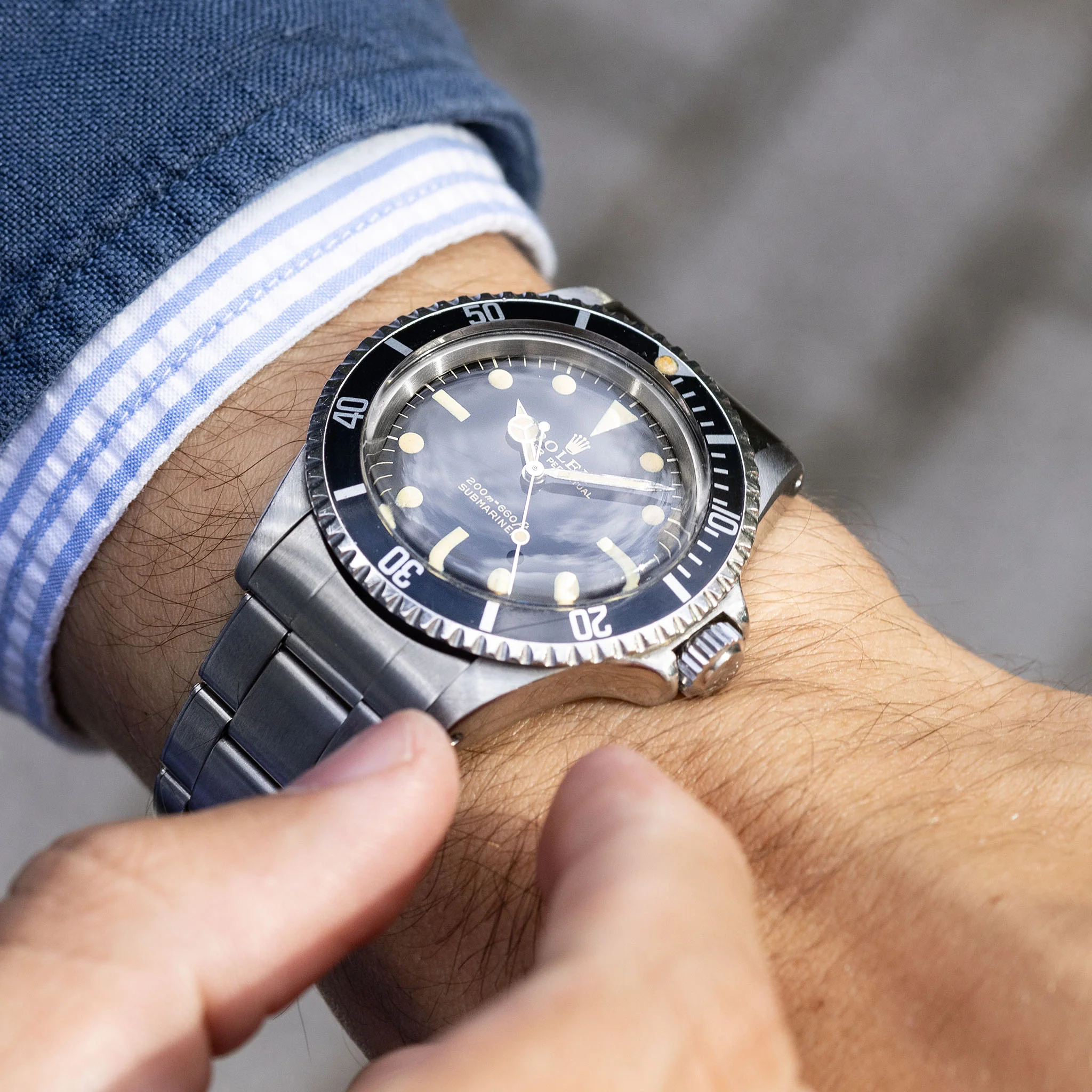 Rolex Submariner 5513 Gilt Dial - Image 7