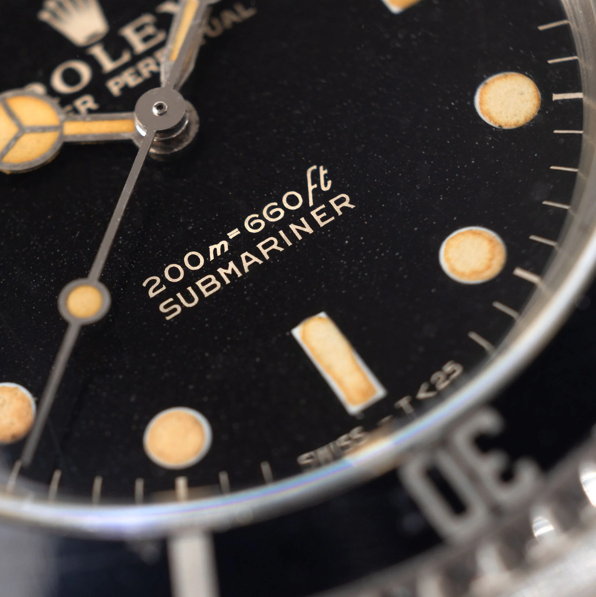 Rolex Submariner no date Gilt Dial Ref 5513 - Image 5