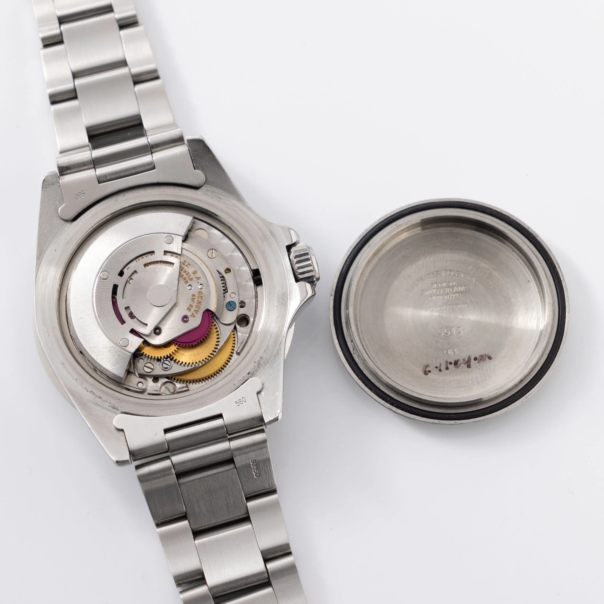 Rolex Submariner no date Gilt Dial Ref 5513 - Image 8