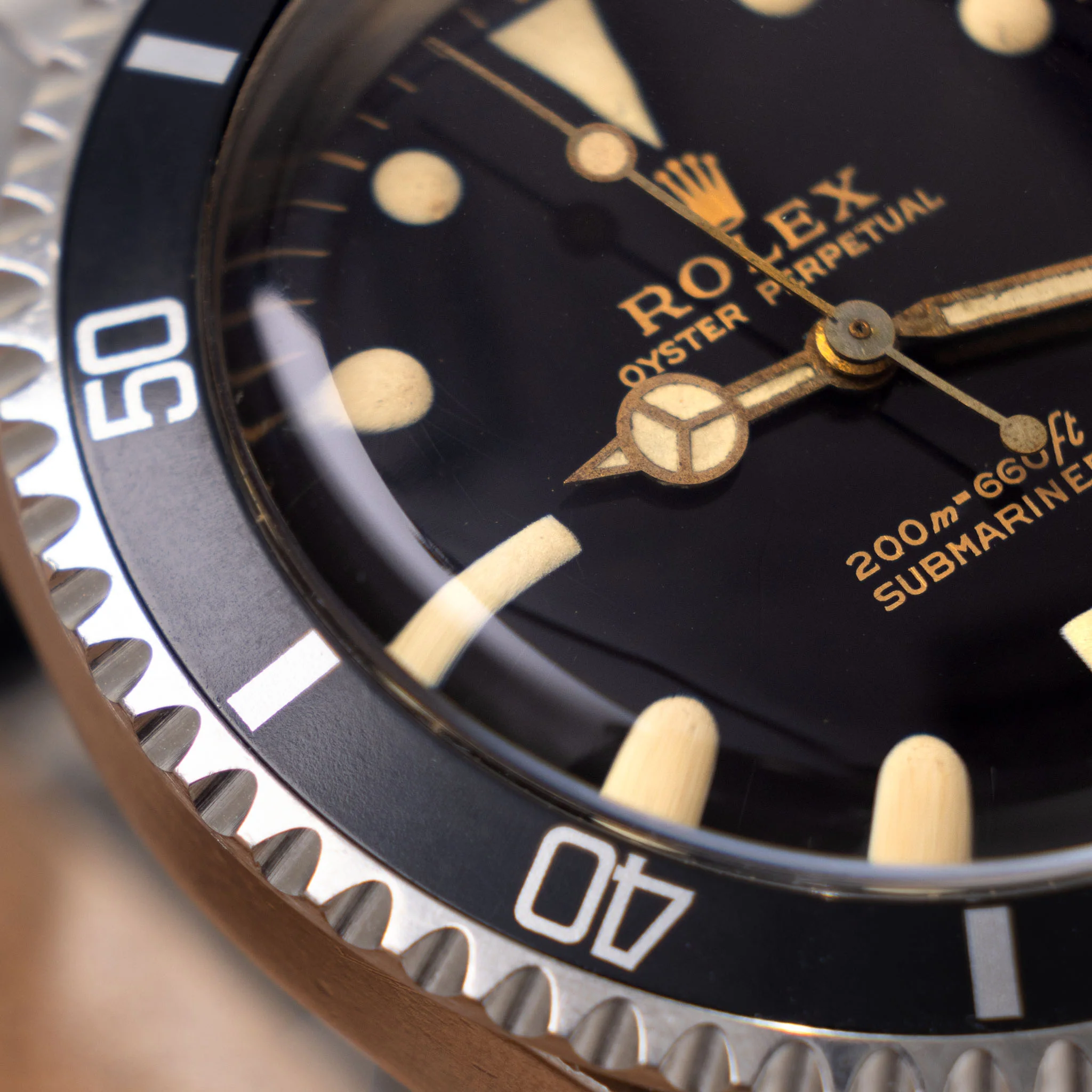 Rolex Submariner Gilt Dial Ref 5513 - Image 8