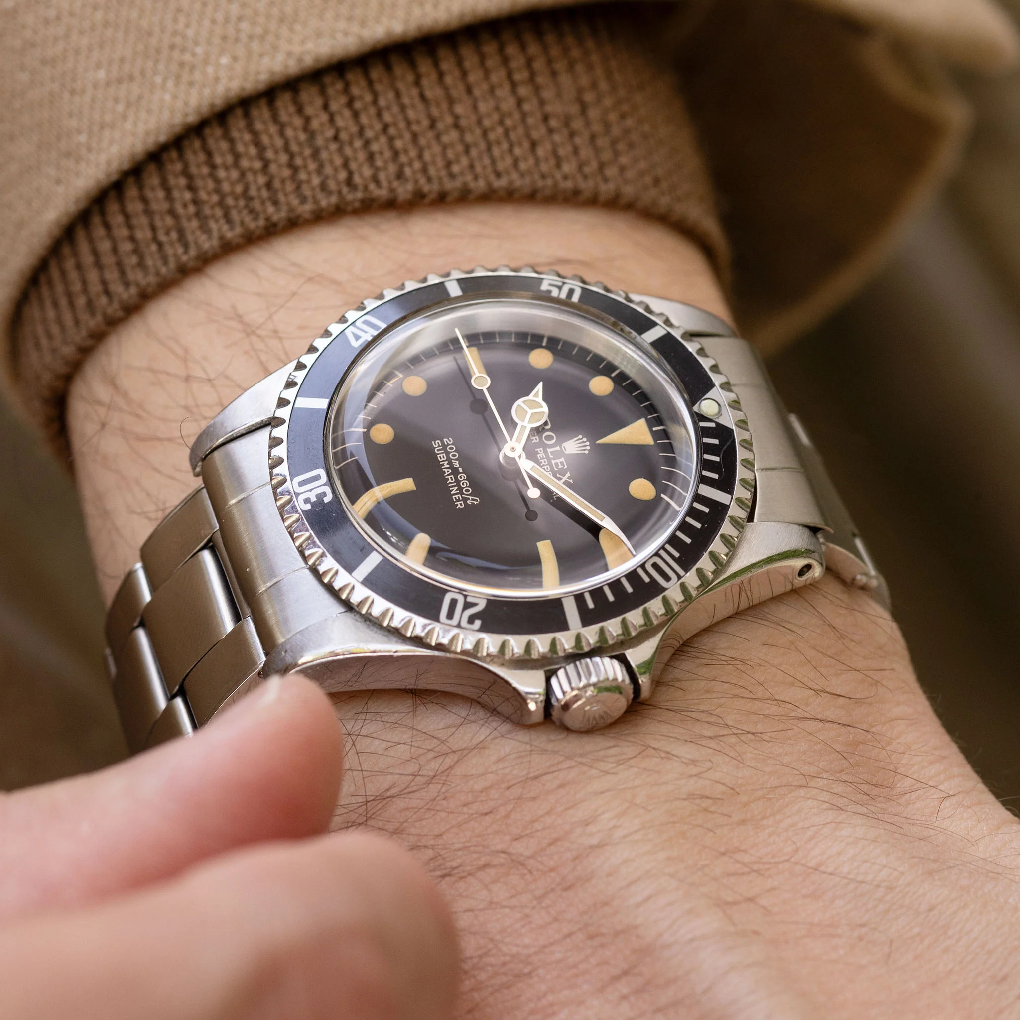 Rolex Submariner 5513 Gilt Dial - Image 8