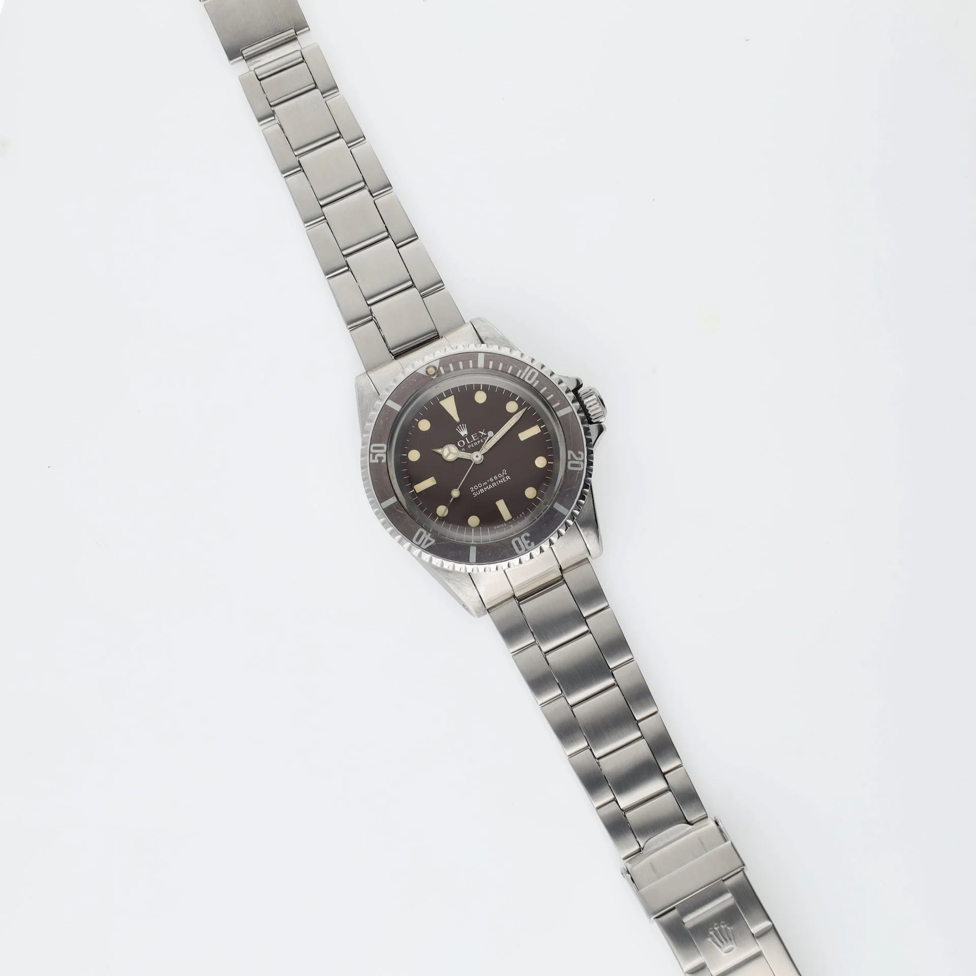 Rolex Submariner 5513 Tropical Meters First Dial with Papers - Image 12