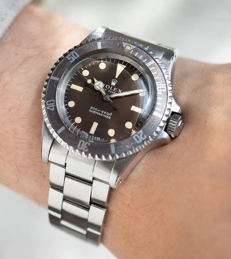 Rolex Submariner 5513 Tropical Meters First Dial with Papers - Image 15