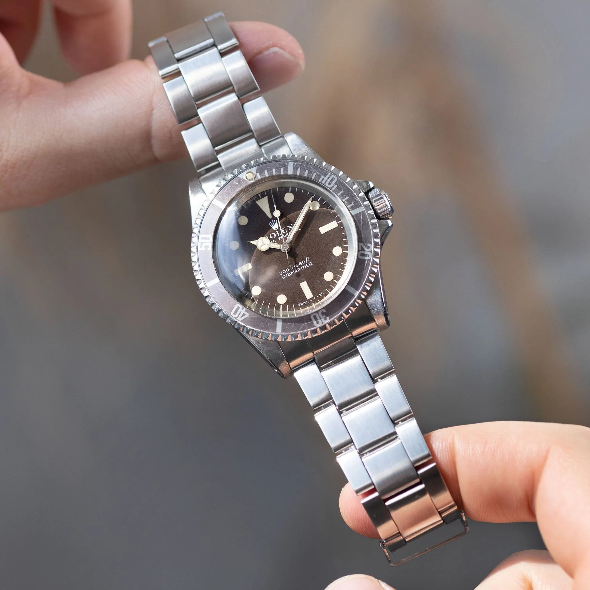 Rolex Submariner 5513 Tropical Meters First Dial with Papers - Image 4