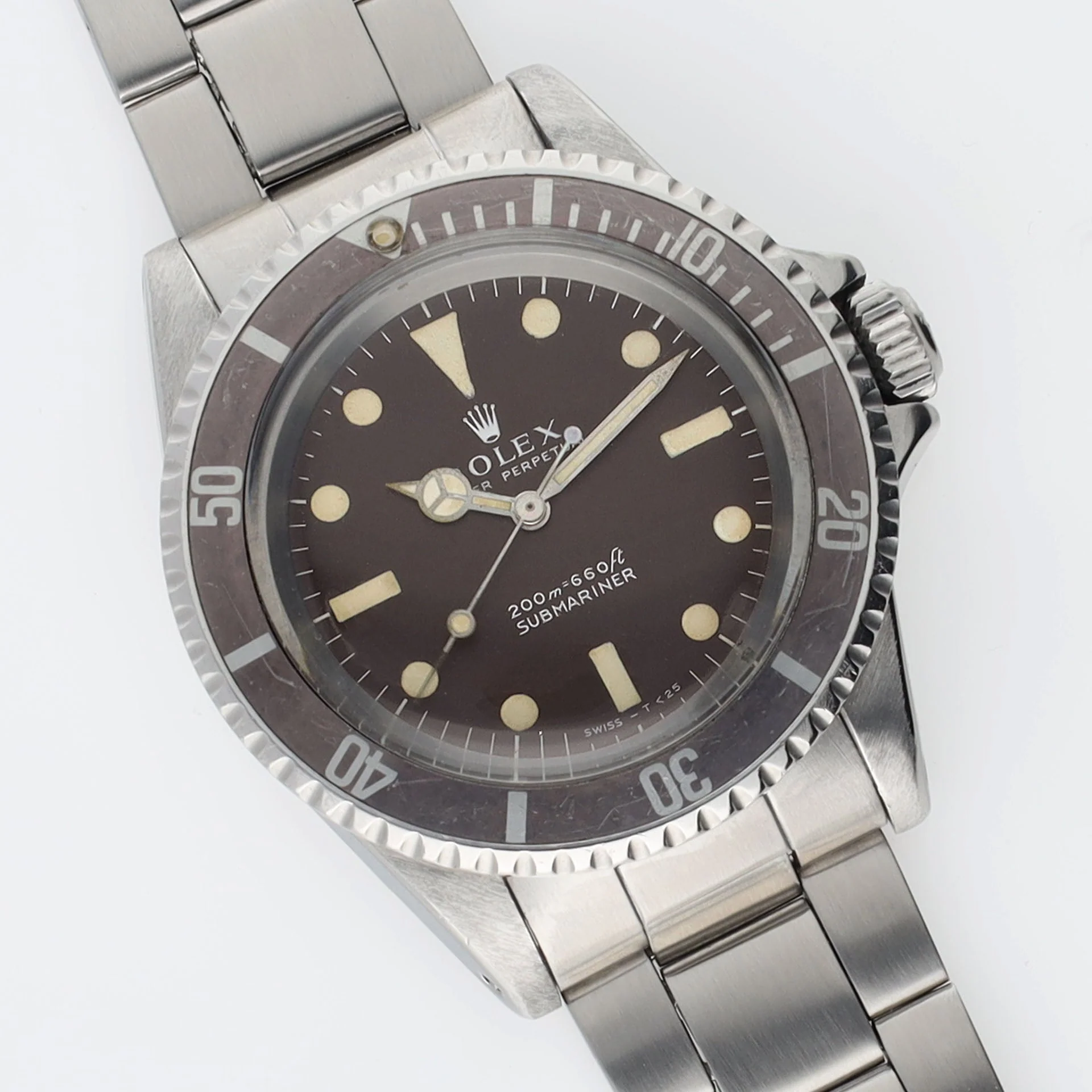 Rolex Submariner 5513 Tropical Meters First Dial with Papers - Image 6