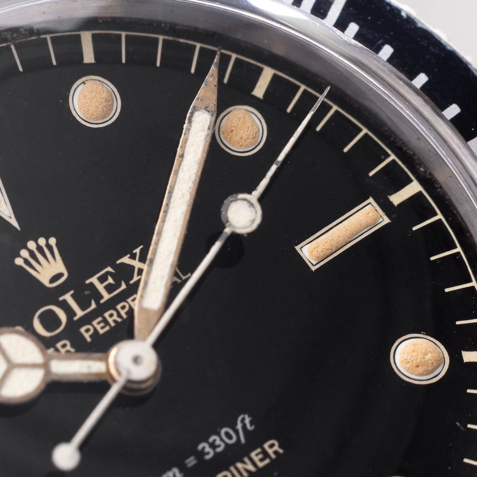 Rolex Submariner 6536-1 Gilt Dial Red Triangle Bezel Insert - Image 16