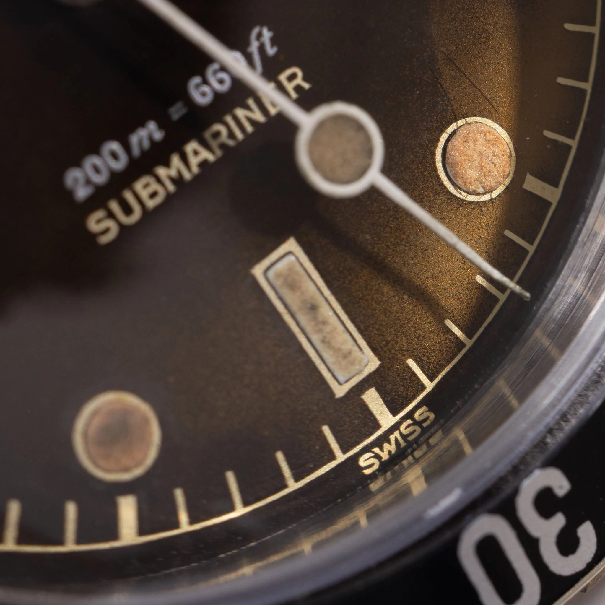 Rolex Submariner 6538 “Big crown” Tropical 2 liner dial - Image 14