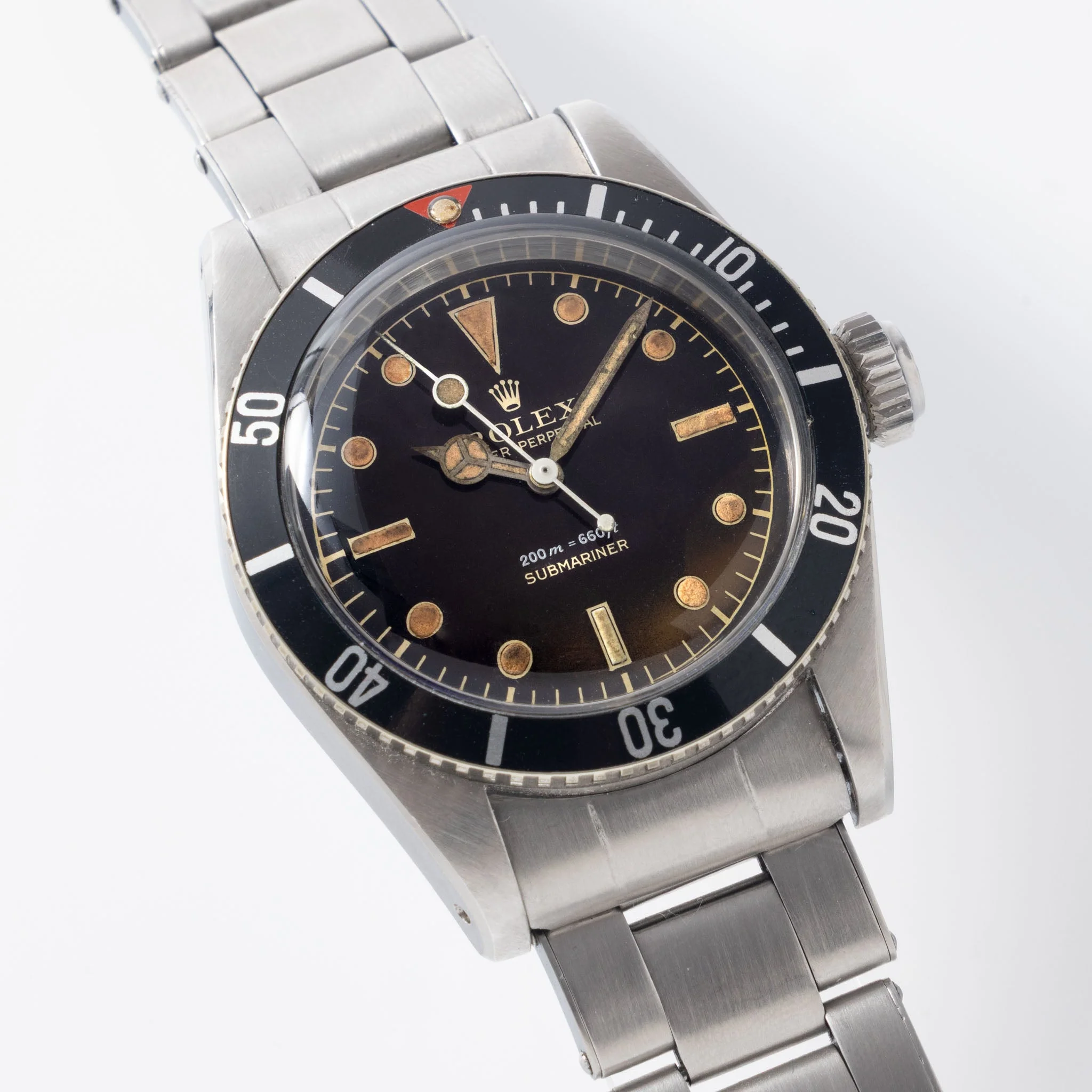 Rolex Submariner 6538 “Big crown” Tropical 2 liner dial - Image 16
