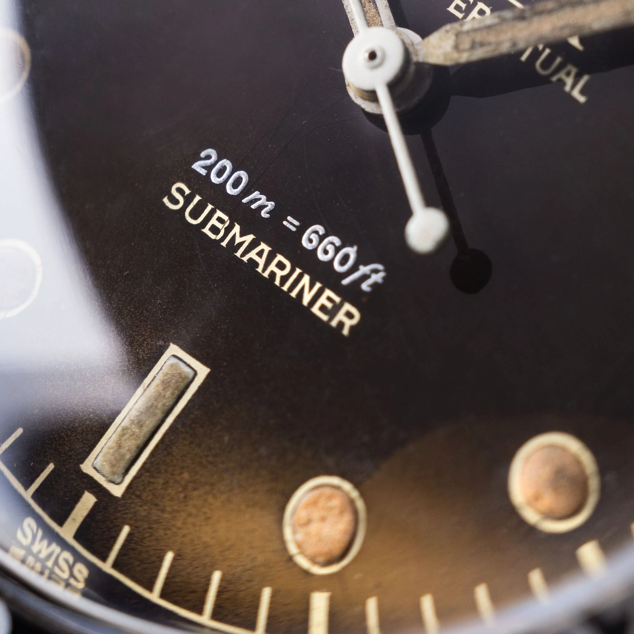 Rolex Submariner 6538 “Big crown” Tropical 2 liner dial - Image 21