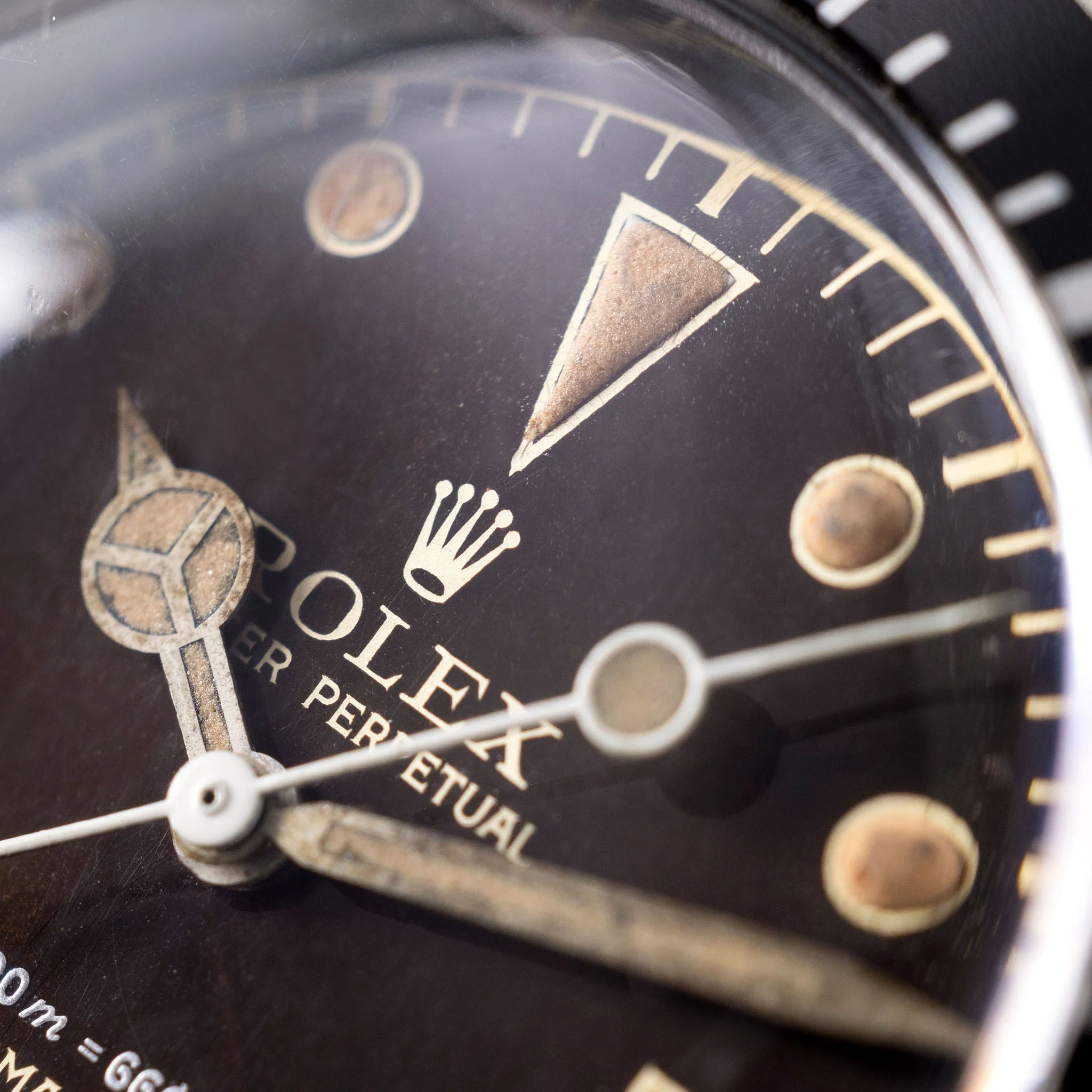 Rolex Submariner 6538 “Big crown” Tropical 2 liner dial - Image 22