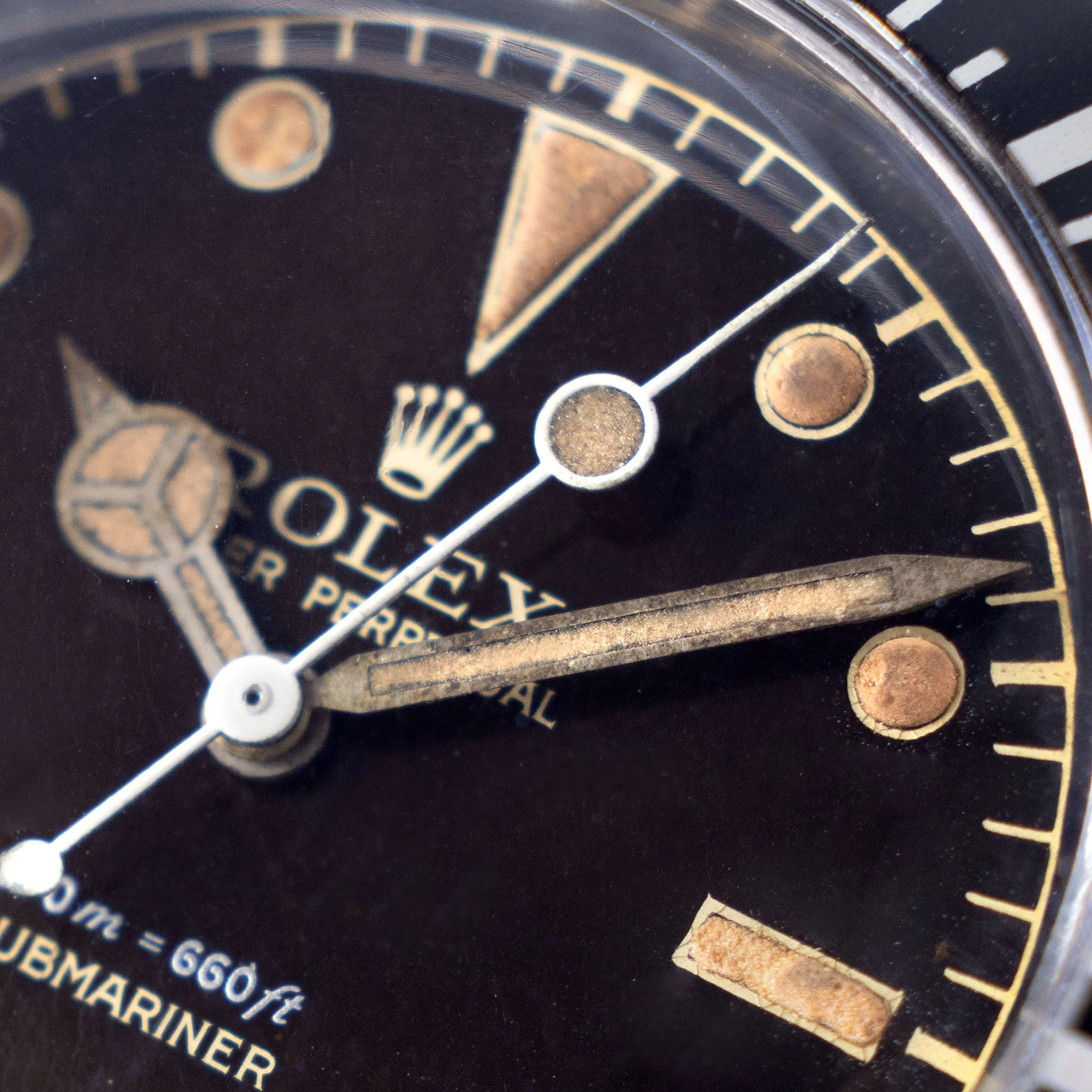 Rolex Submariner 6538 “Big crown” Tropical 2 liner dial - Image 26